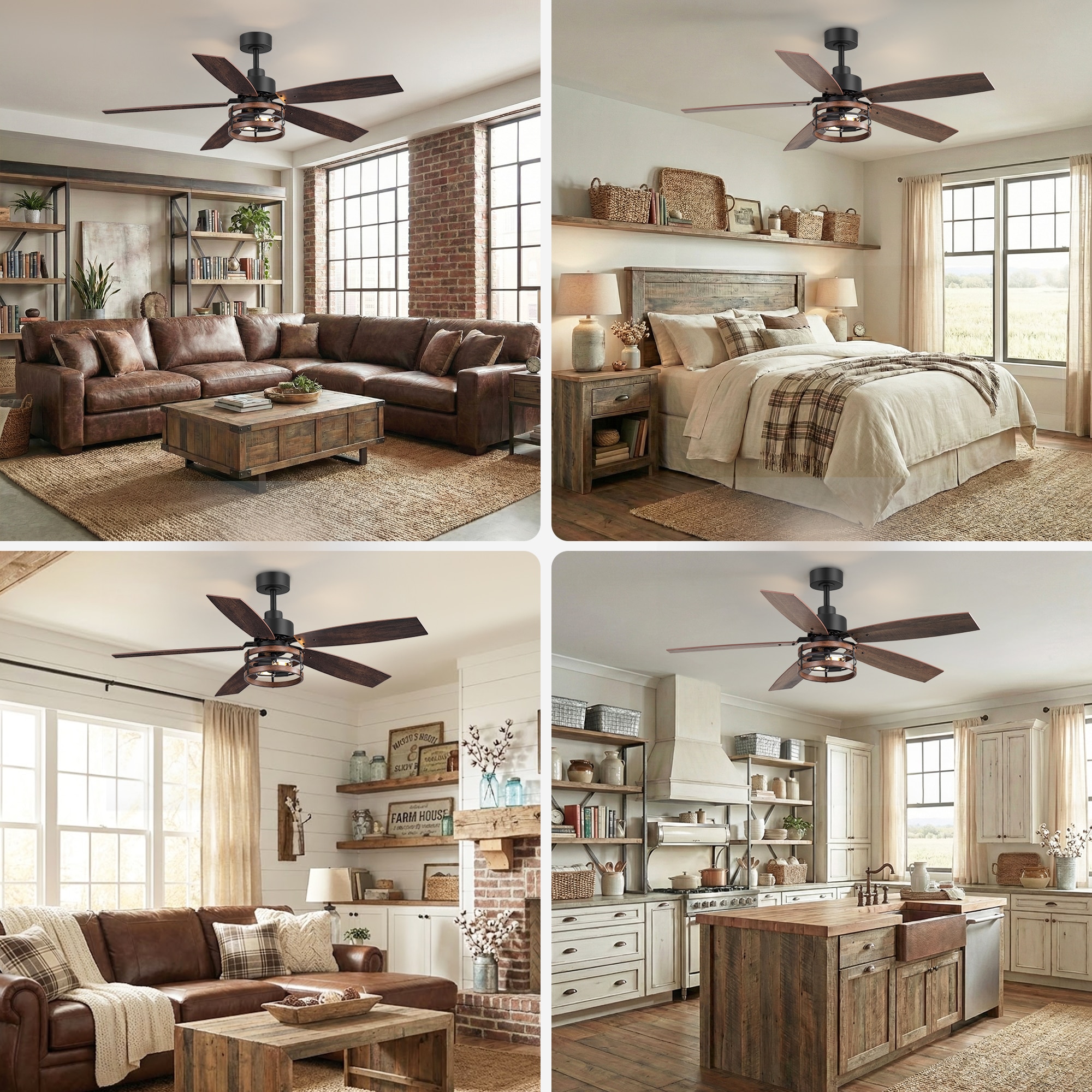 Airsurfer AS-40042-BK-NL Ceiling-Fans - View #6