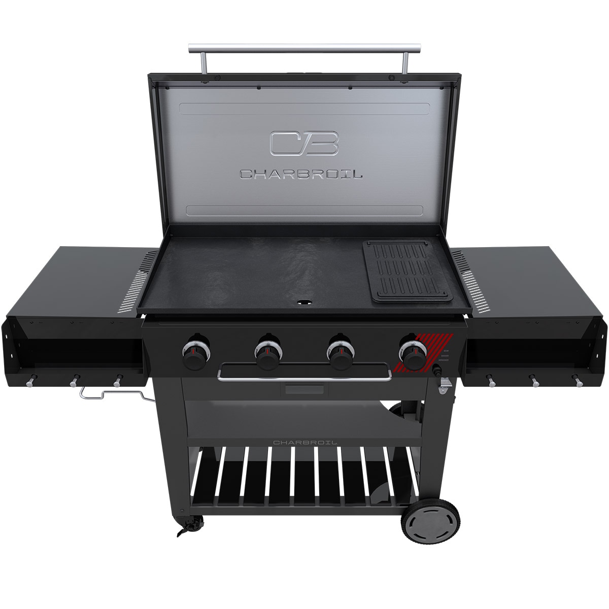 Char Broil 36 in Performance Griddle 4 Burner Liquid Propane Flat