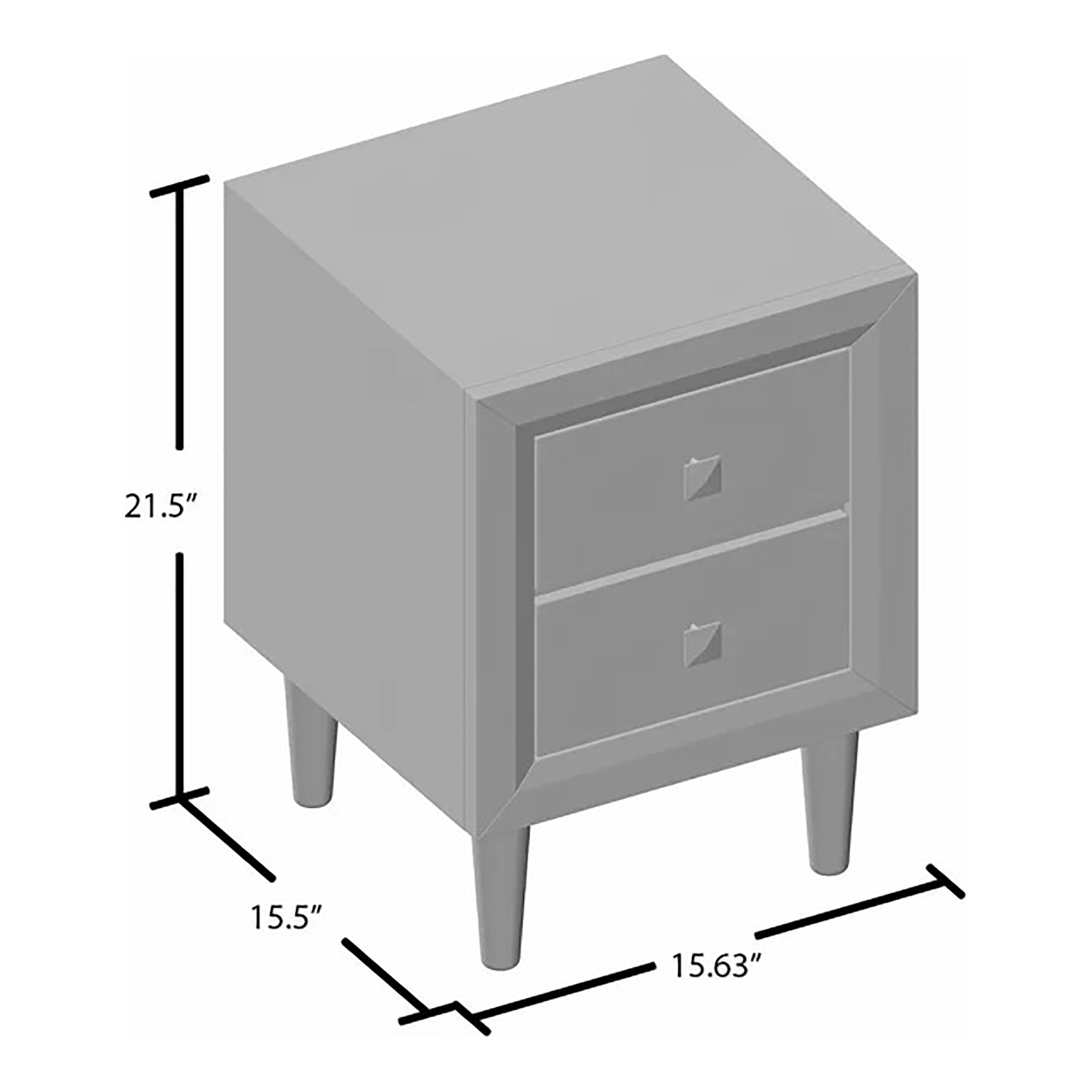 Furniture of America IDF-AC326WH-N nightstands - View #8