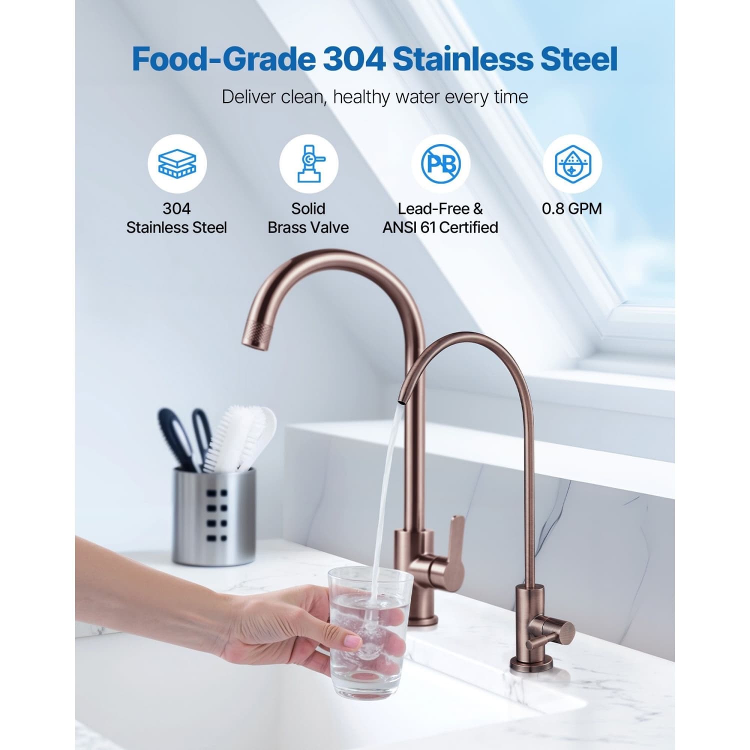 OGETFUUR L5ZQYA609KKF05 Kitchen-Faucets - View #2