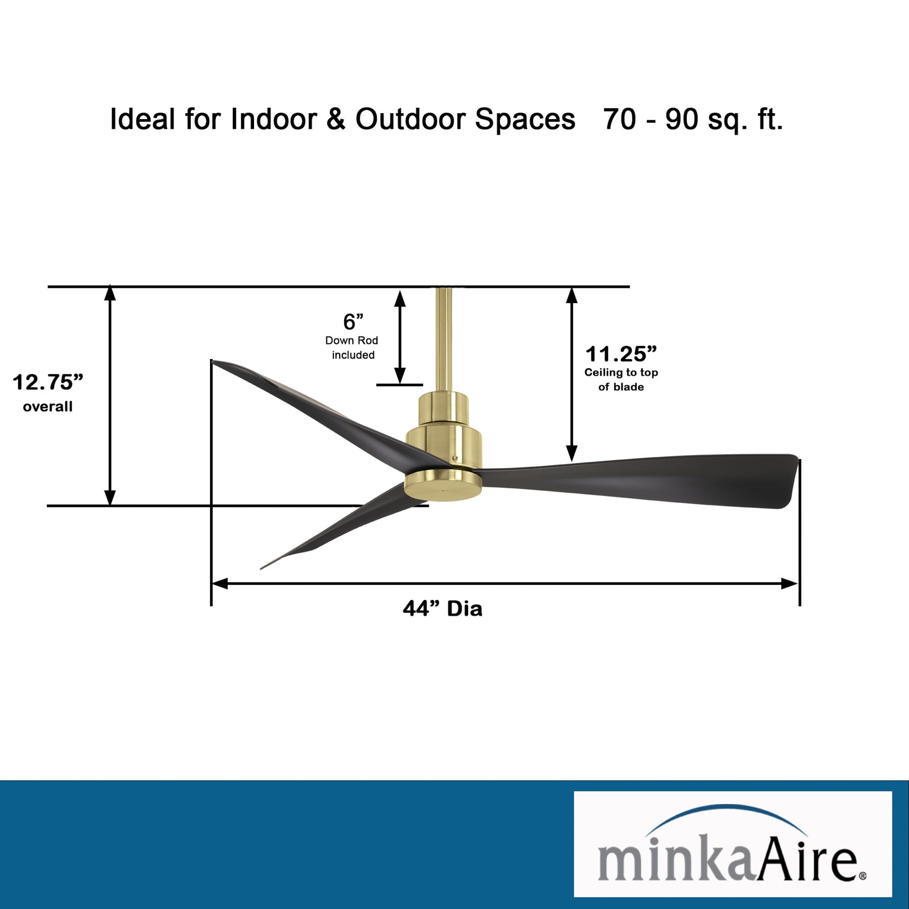 Minka Aire F786-SBR/CL Ceiling-Fans - View #7