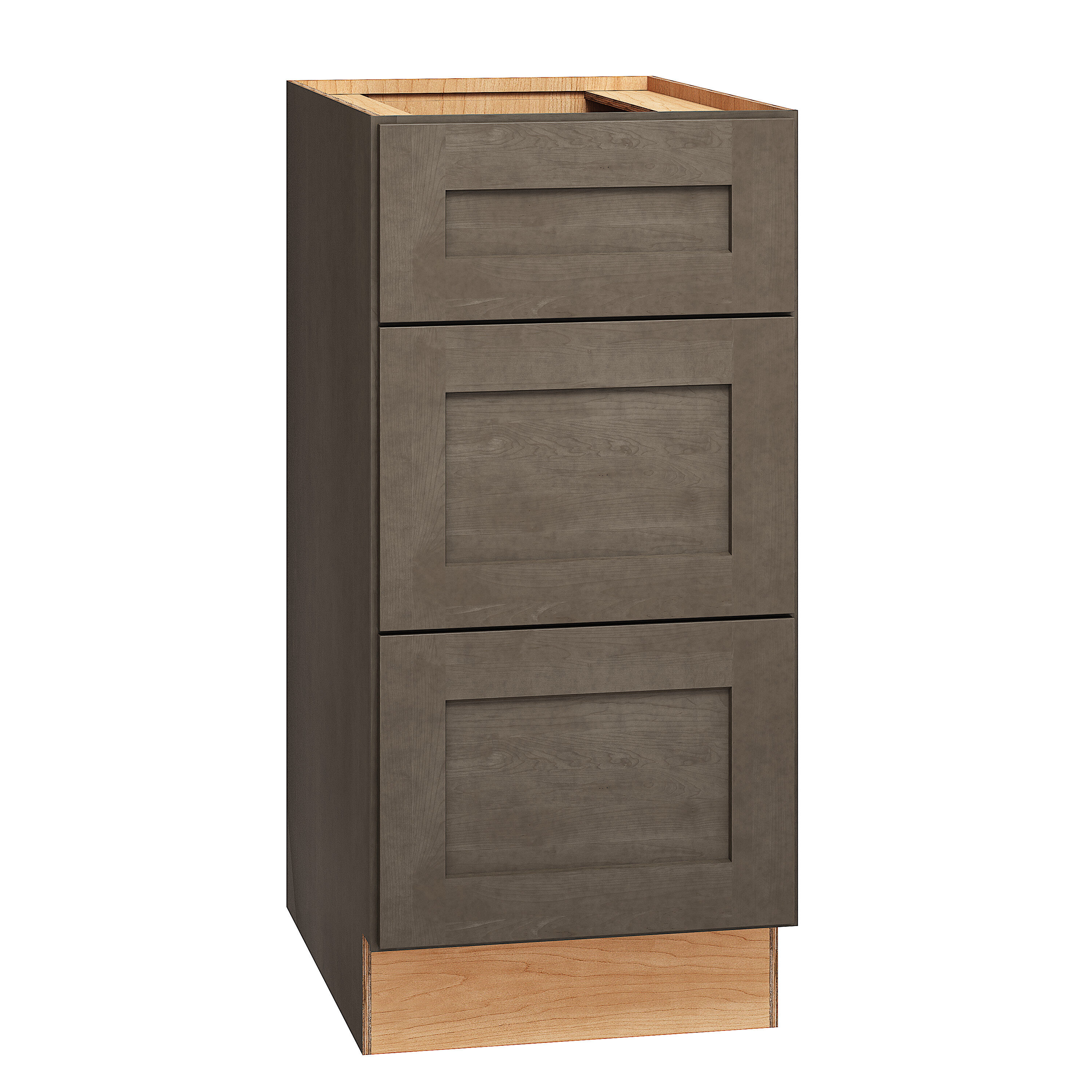 Diamond Express 329 VDB1532.521 Jamestown 15-in W x 32.5-in H x 21-in D Colt Brown 3 -Drawer Wood Wall-mount Cabinet Banks