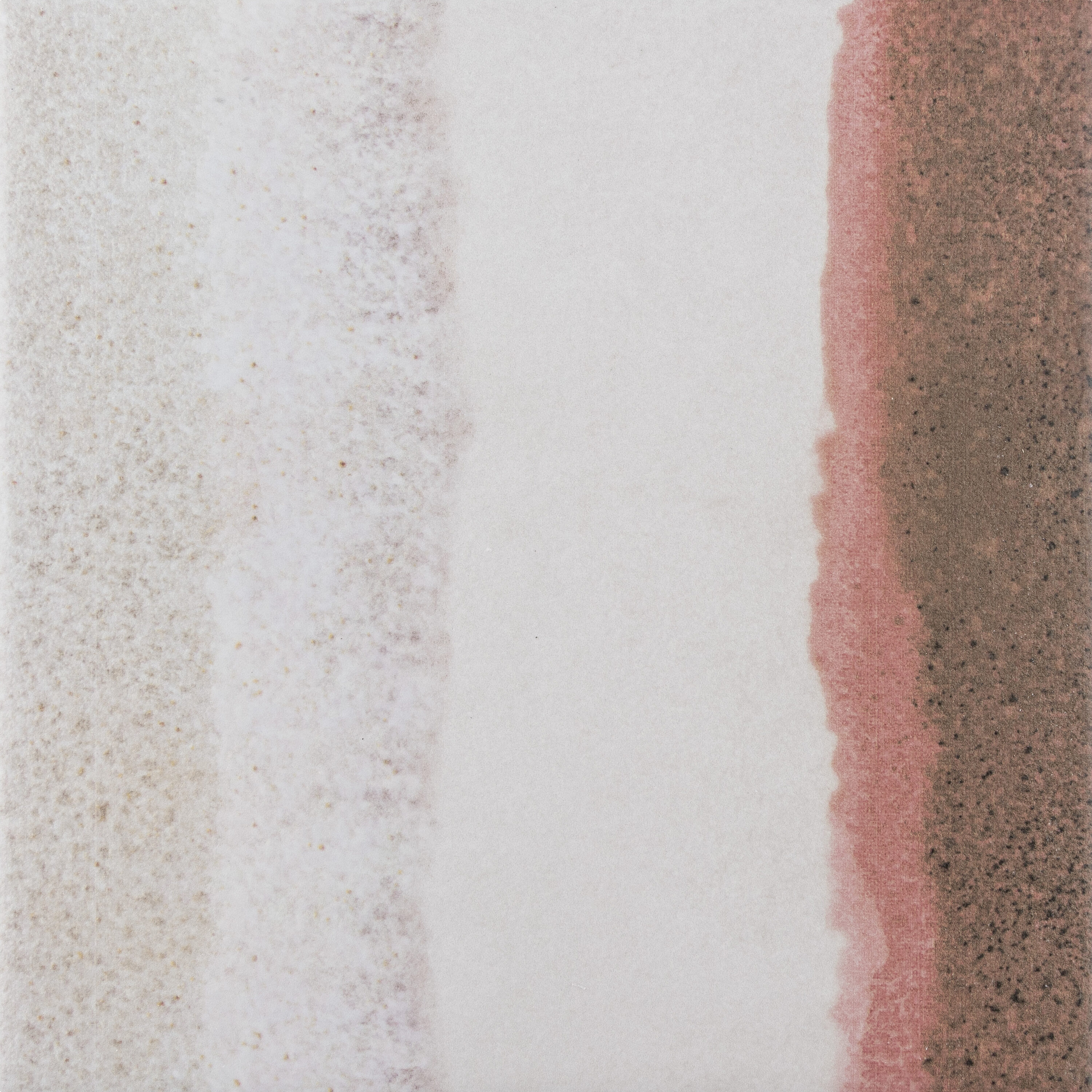Bone Red 6" x 6" Porcelain Stone Look Floor and Wall Tile