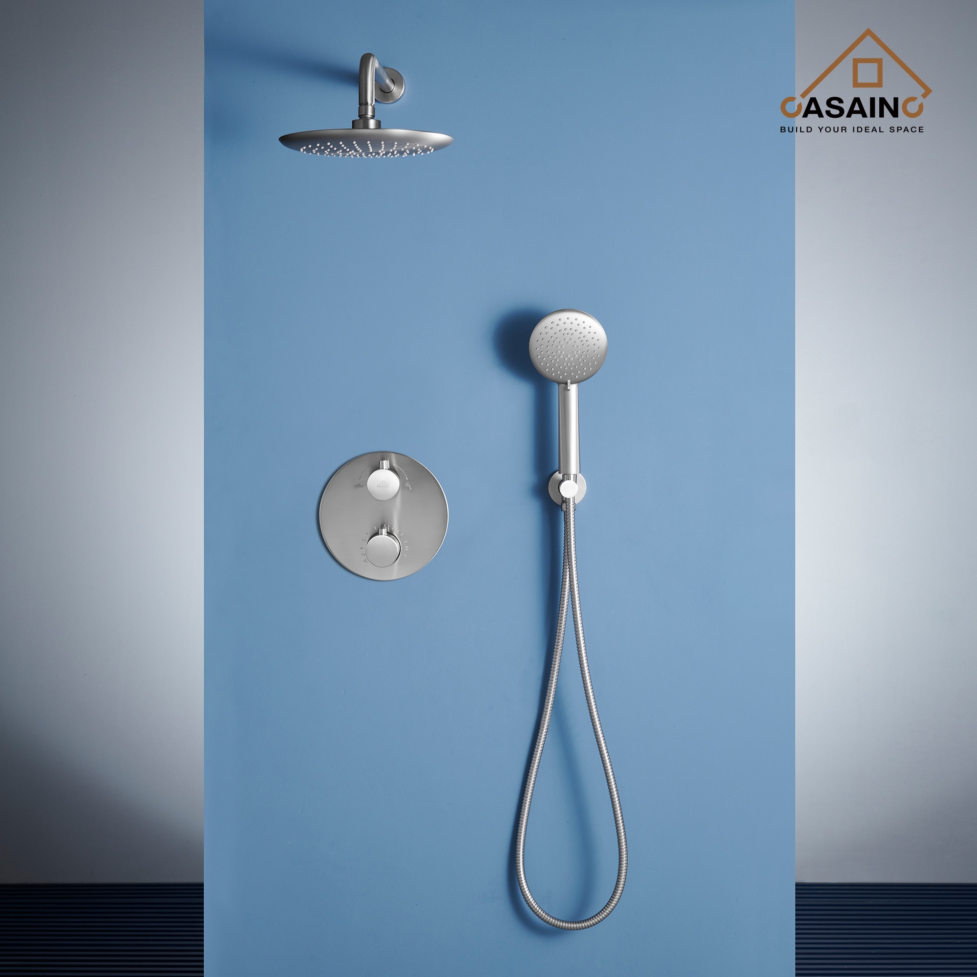 CASAINC HM-T206-RO-BN Showerhead-Bar-Panels - View #2
