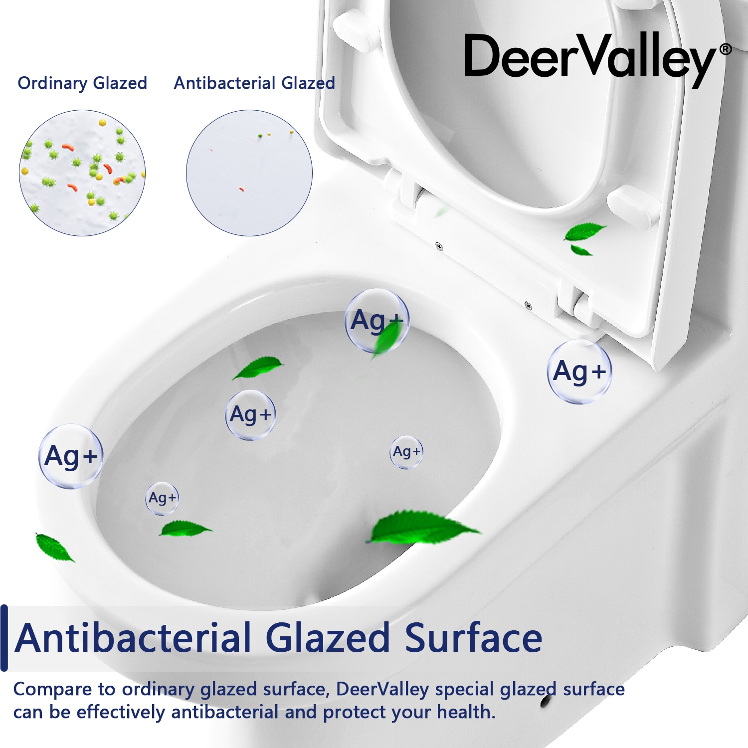 White Dual Flush Compact Elongated Free Standing Toilet
