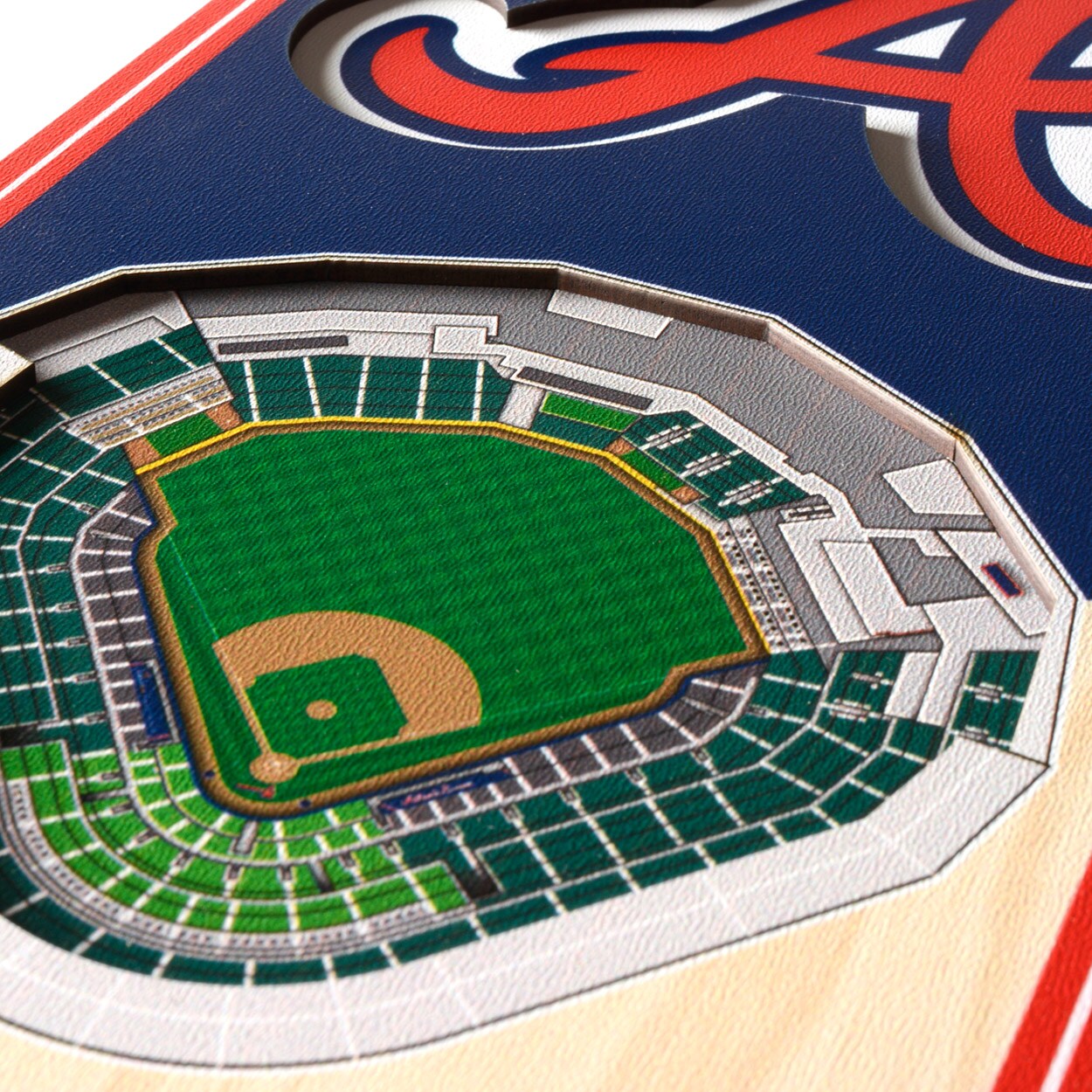 MLB Philadelphia Phillies 6x19 Stadium 3D View Banner