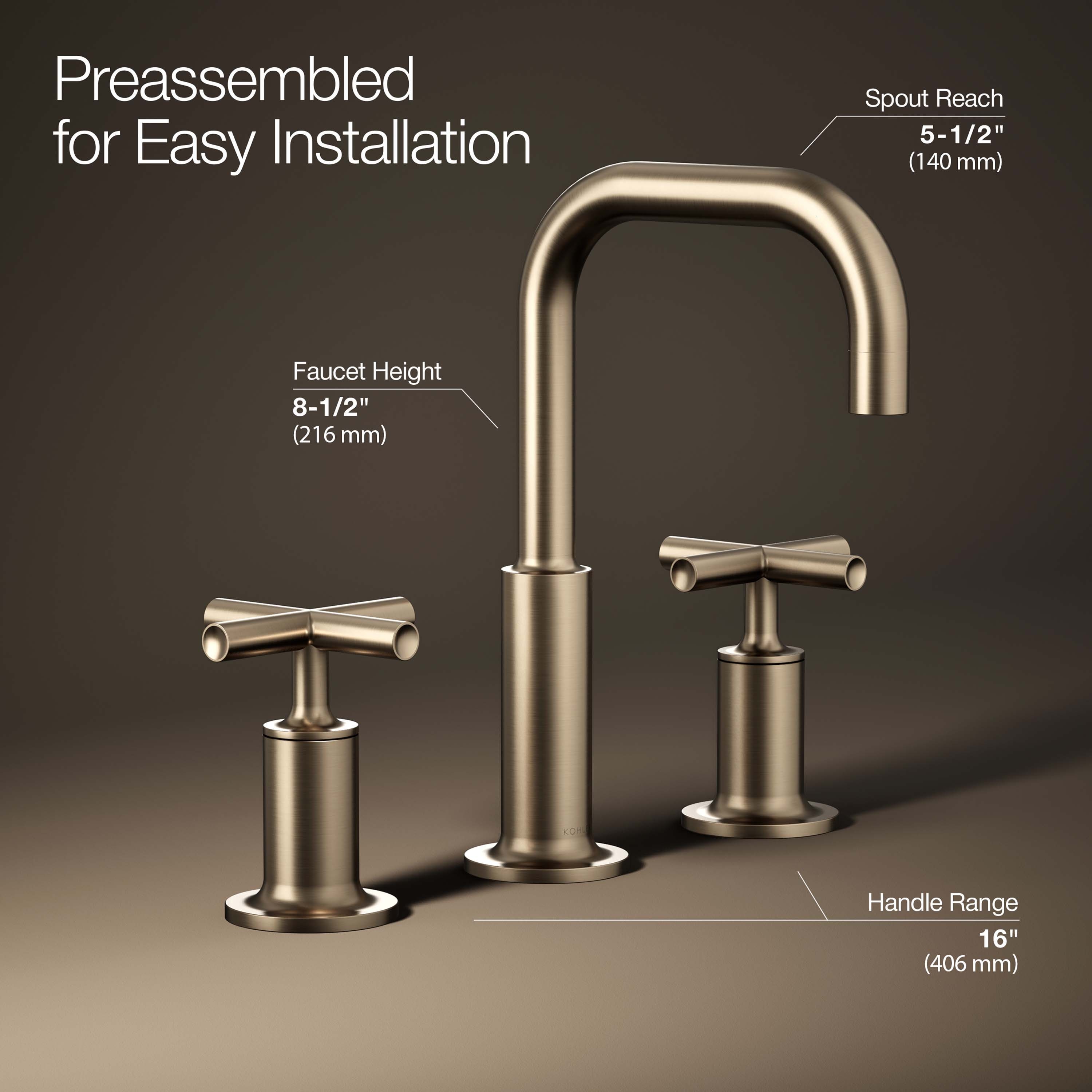 KOHLER 14406-3-BV Lavatory-Faucets - View #5