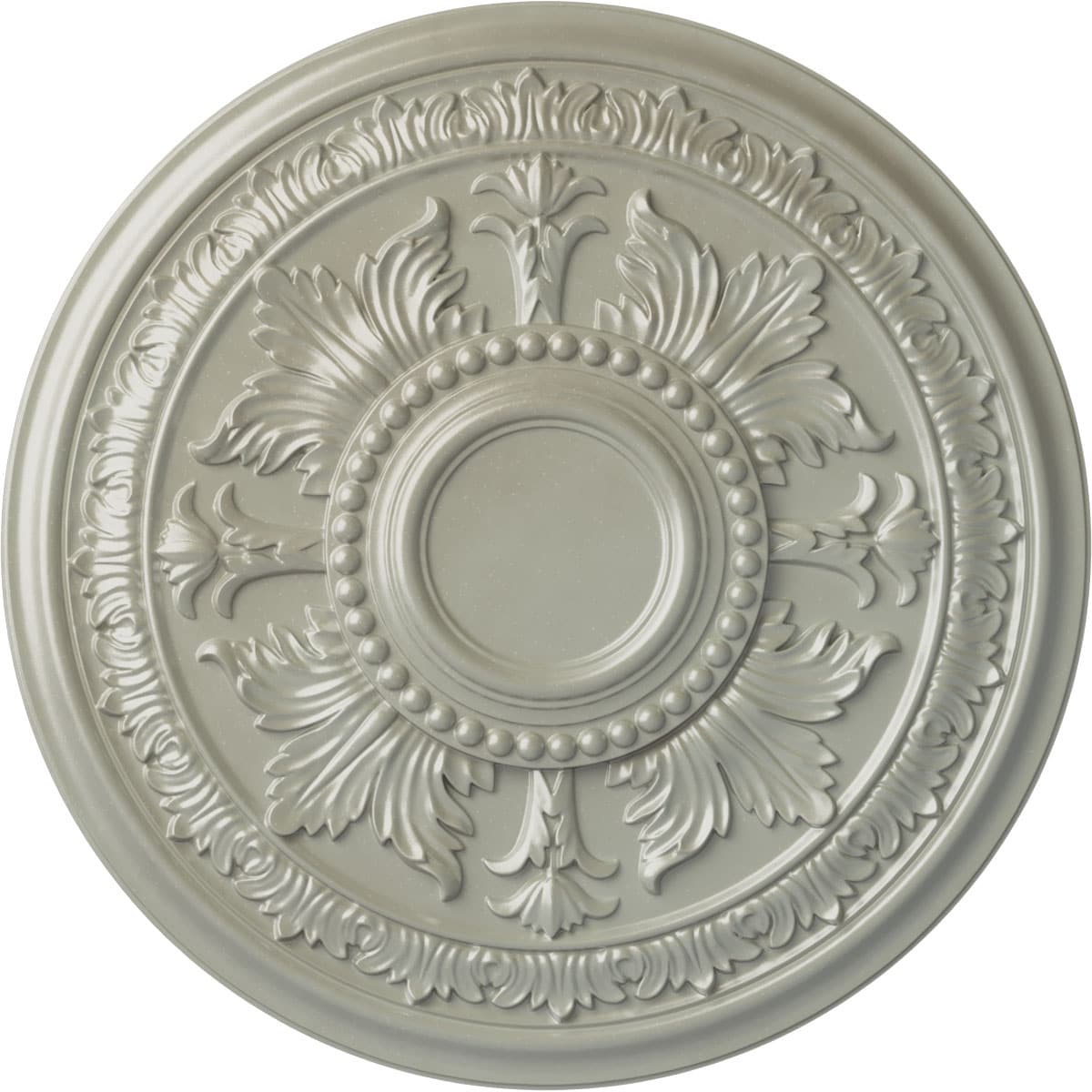 Ekena Millwork CM30TEFCS Tellson 30.625-in W x 30.625-in L Painted Flash Copper Polyurethane Whole Ceiling Medallion