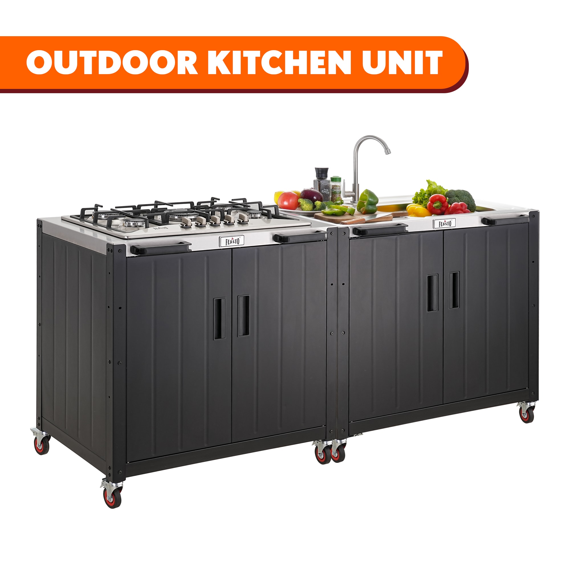 Feasto KT2435E Gas-Grill - View #7