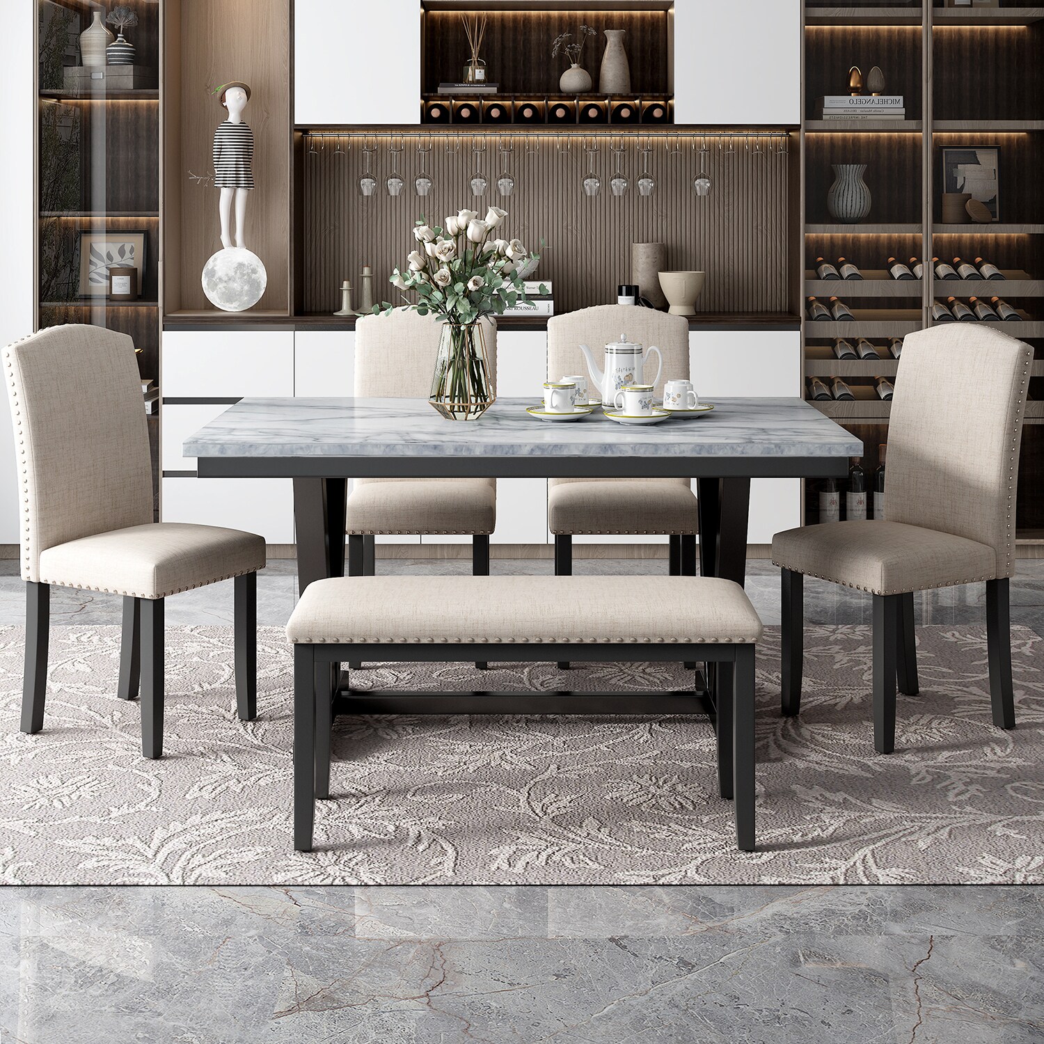 GZMR GZ-N715STAAK Dining-Sets - View #2