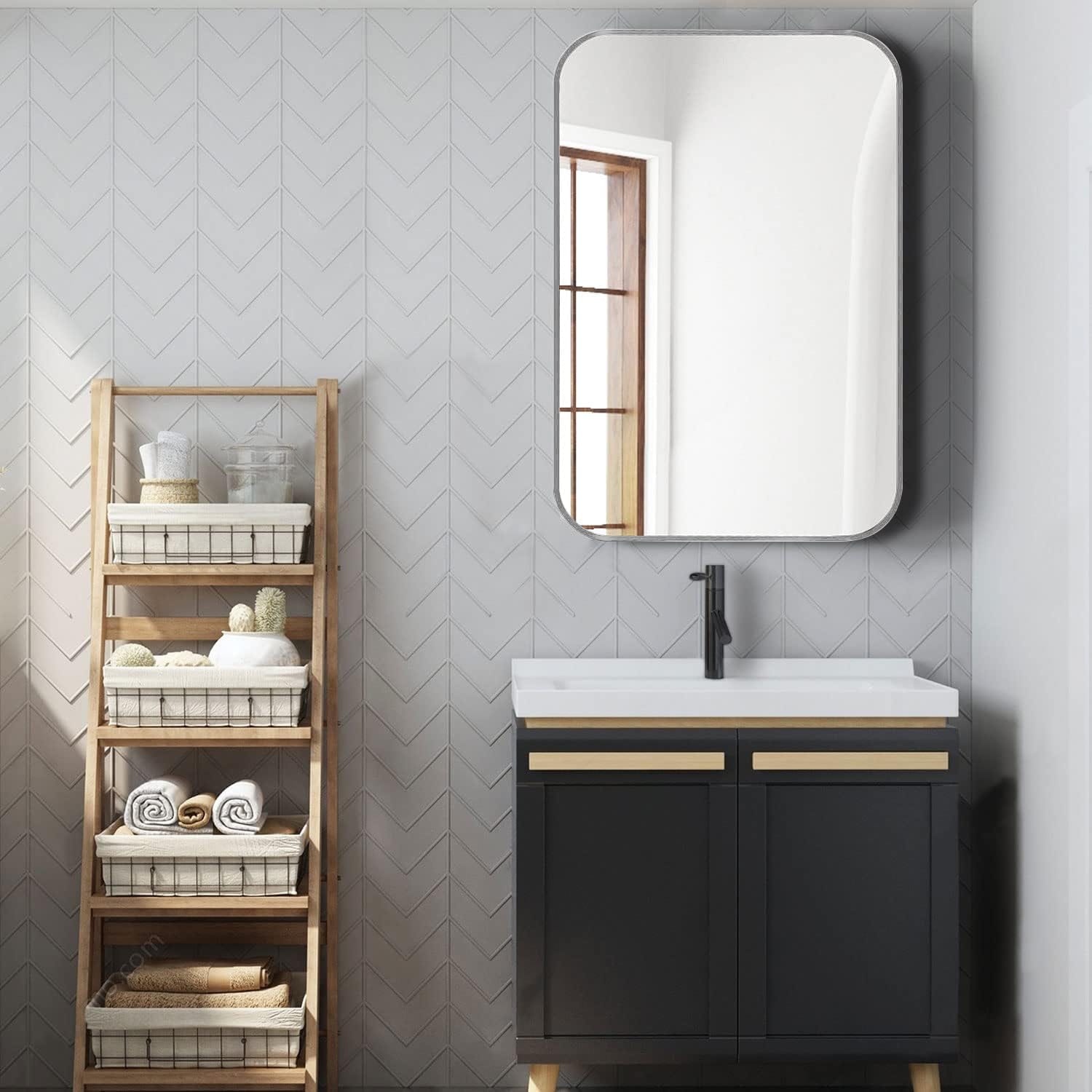 Clihome CL-HU-02742 Framed-Bath-Mirrors - View #3