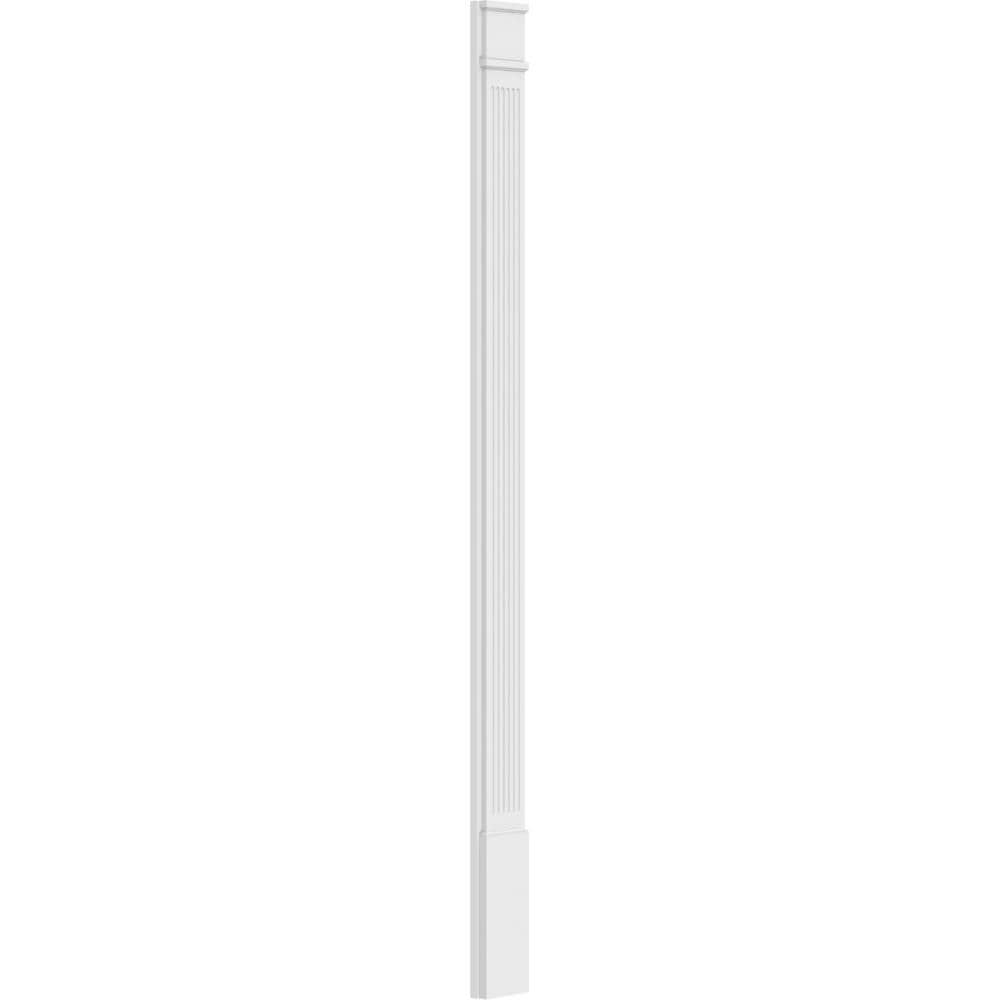 Ekena Millwork PILP07X102FL02-2 Entry-Door-Casing-Accents - View #4