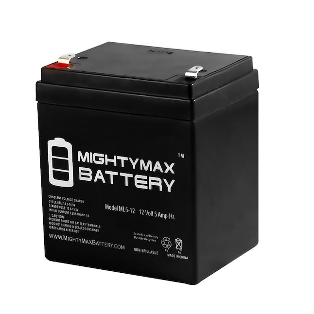 Mighty Max Battery 12V 5AH SLA for Garage Door Opener Standby