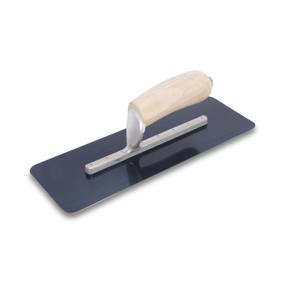 Marshalltown SP124BSER8 12-Inches x 4-Inches Blue steel Pool Concrete Trowel