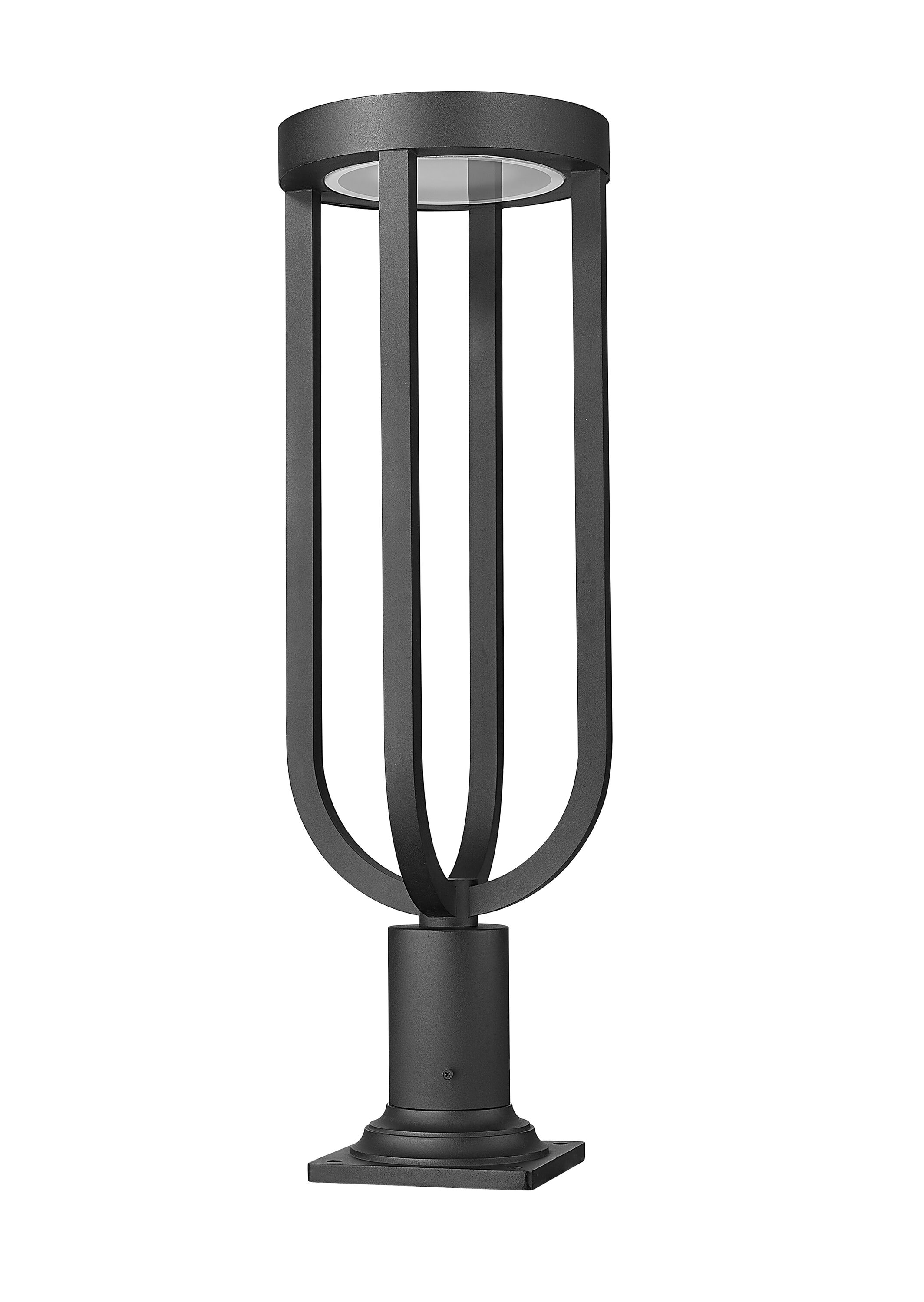 Z-Lite 5005PHB-533PM-BK-LED Complete-Post-Lights - View #7