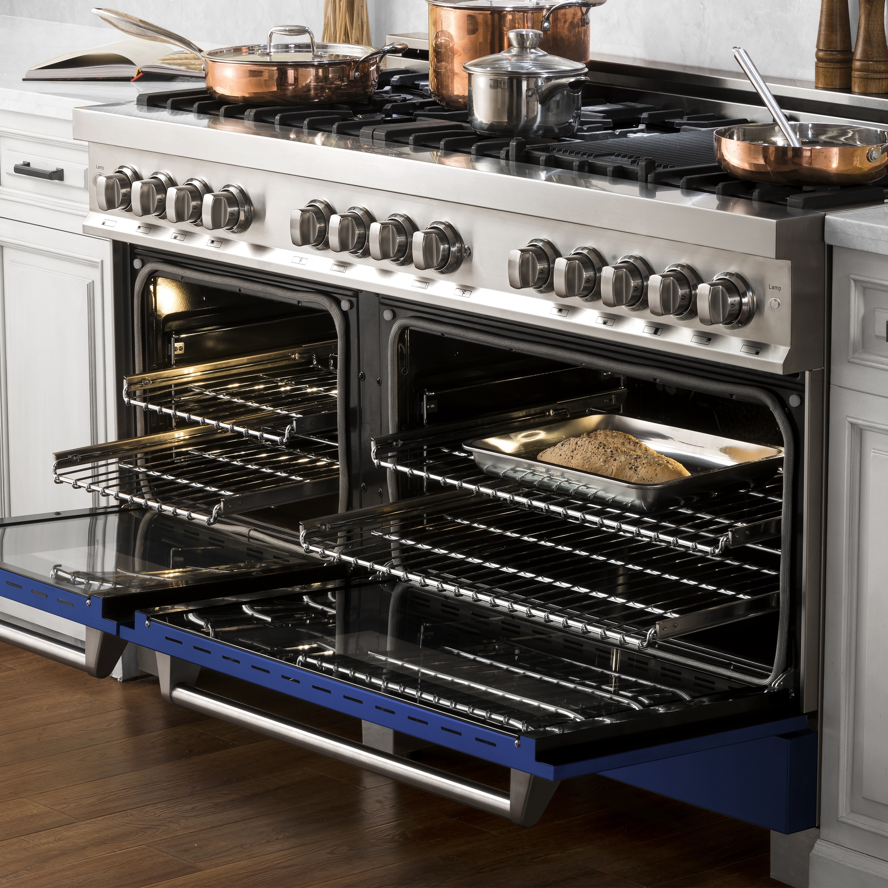 ZLINE KITCHEN & BATH RA-BM-60 Double-Dual-Fuel-Ranges - View #9