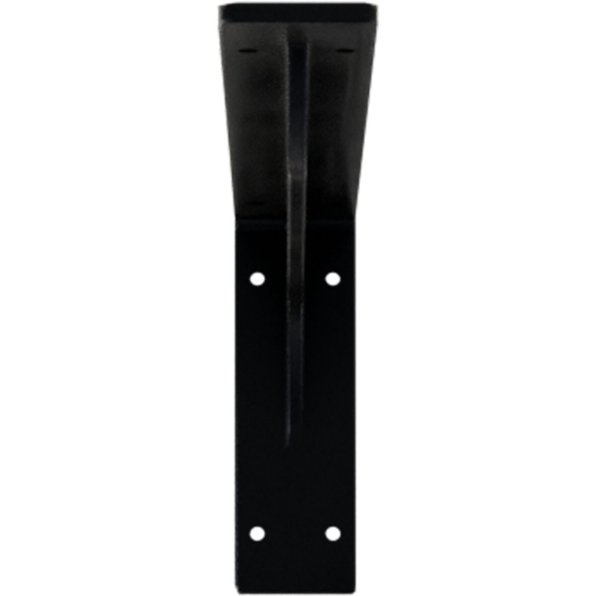 Powder Coated Black Steel Shelf Bracket 18"