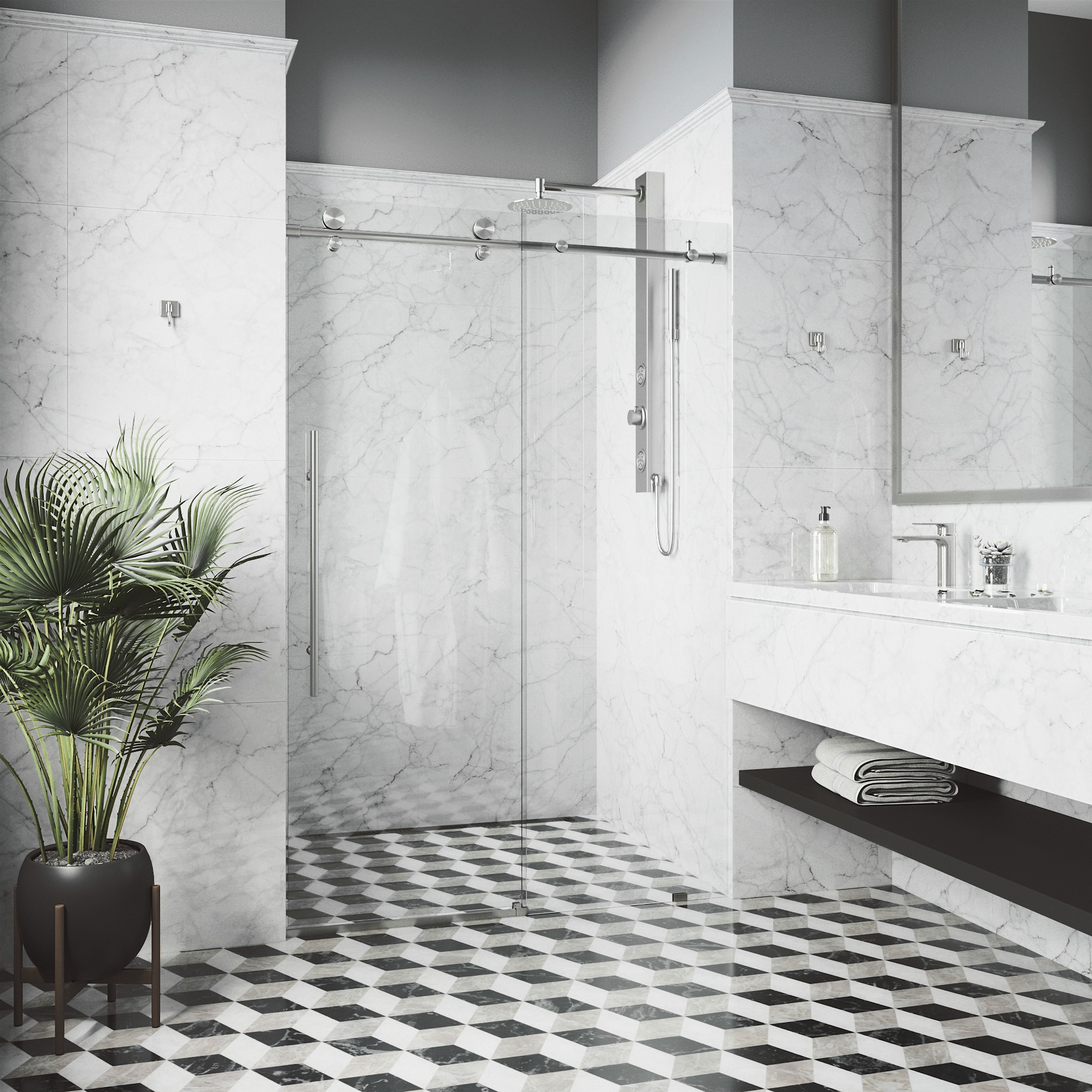 VIGO VG6021STCL6876 Shower-Doors - View #4