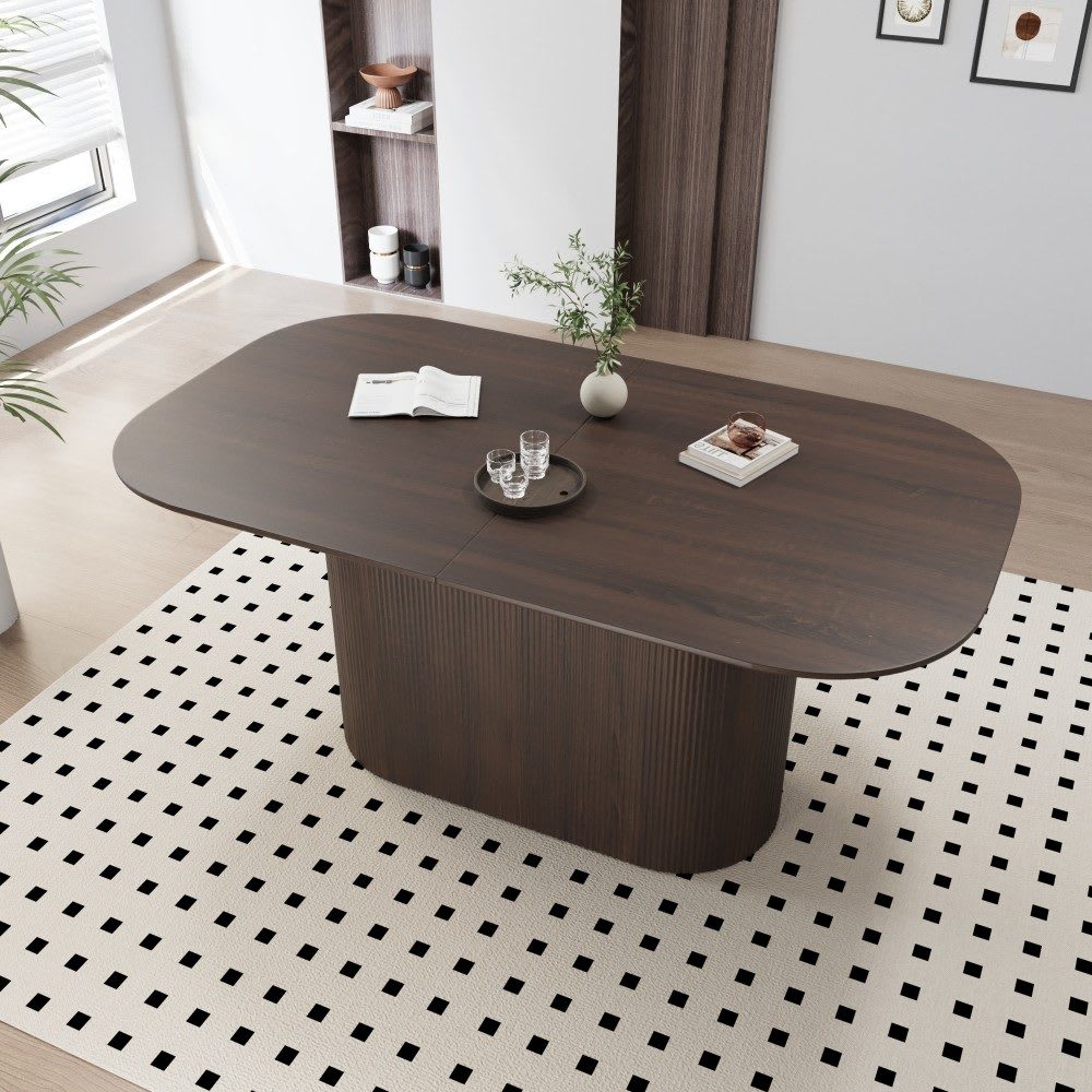 Coolbibila TATUM-TABLE-BROWN Dining-Tables - View #5