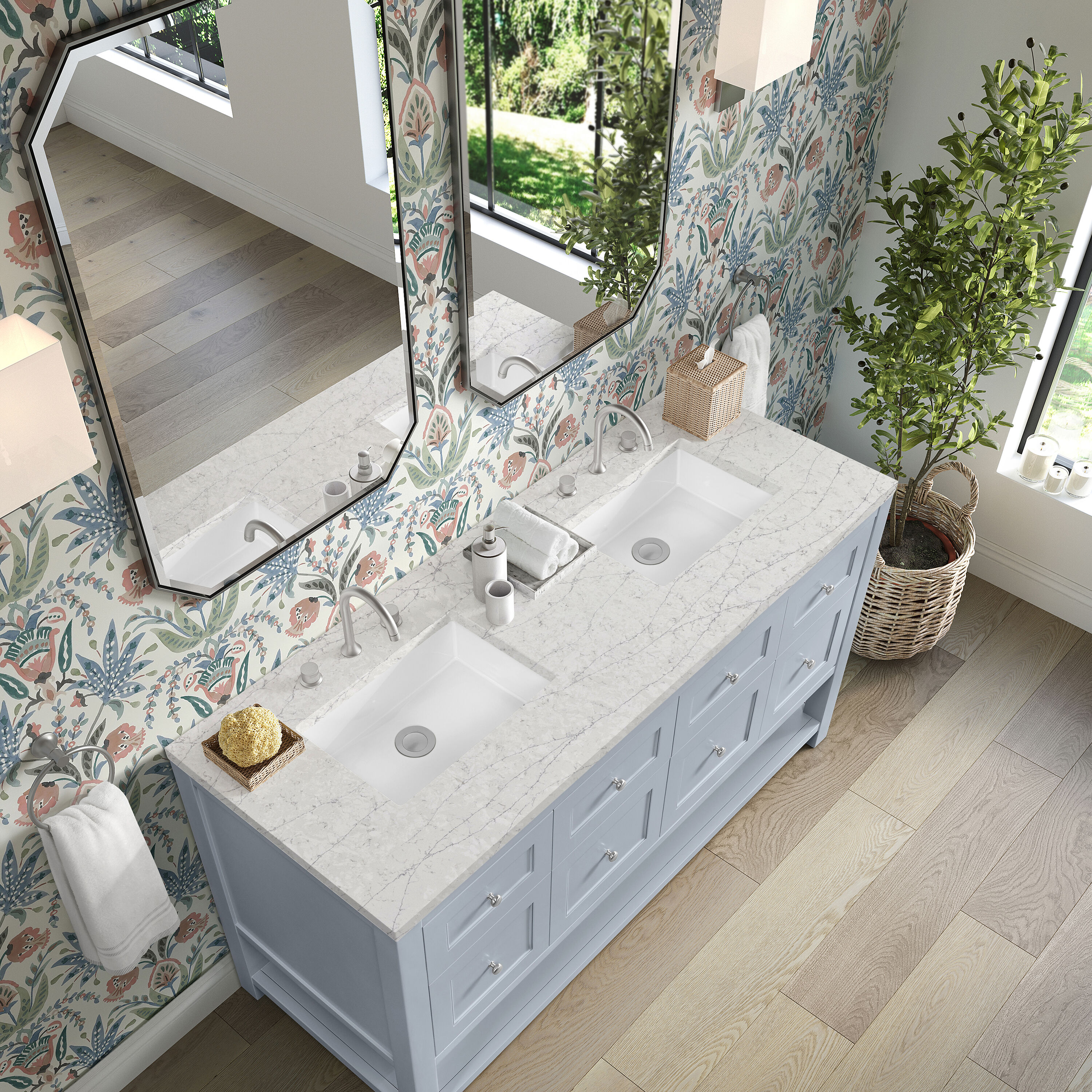 James Martin Vanities 330-V60D-SRB-3EJP Bath-Vanity-Combo - View #5