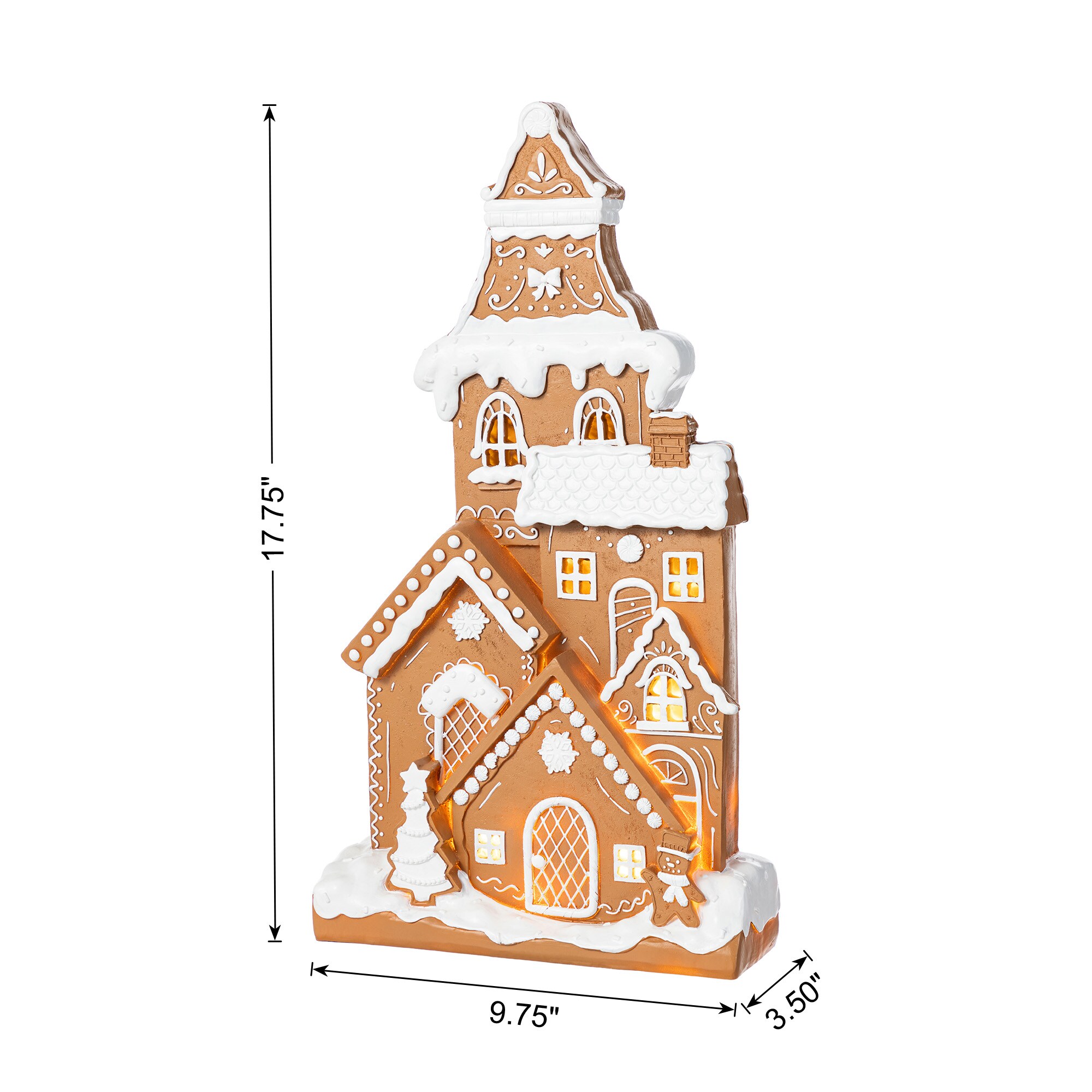 Glitzhome 2040200011 Table-Christmas-Decorations - View #4