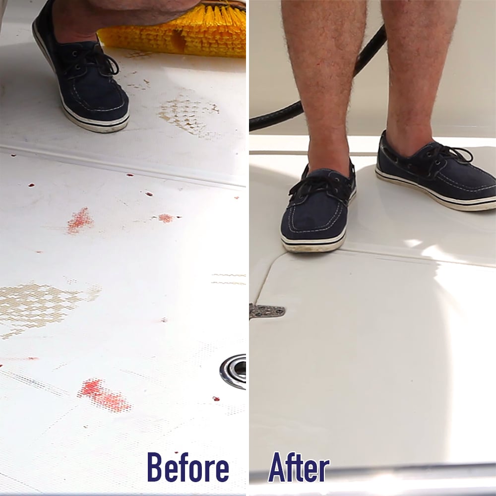 Seaworks Boat Deck Wash Cleaner - Wash Away Dirt from Non Skid Boat Decks –  seaworkspro