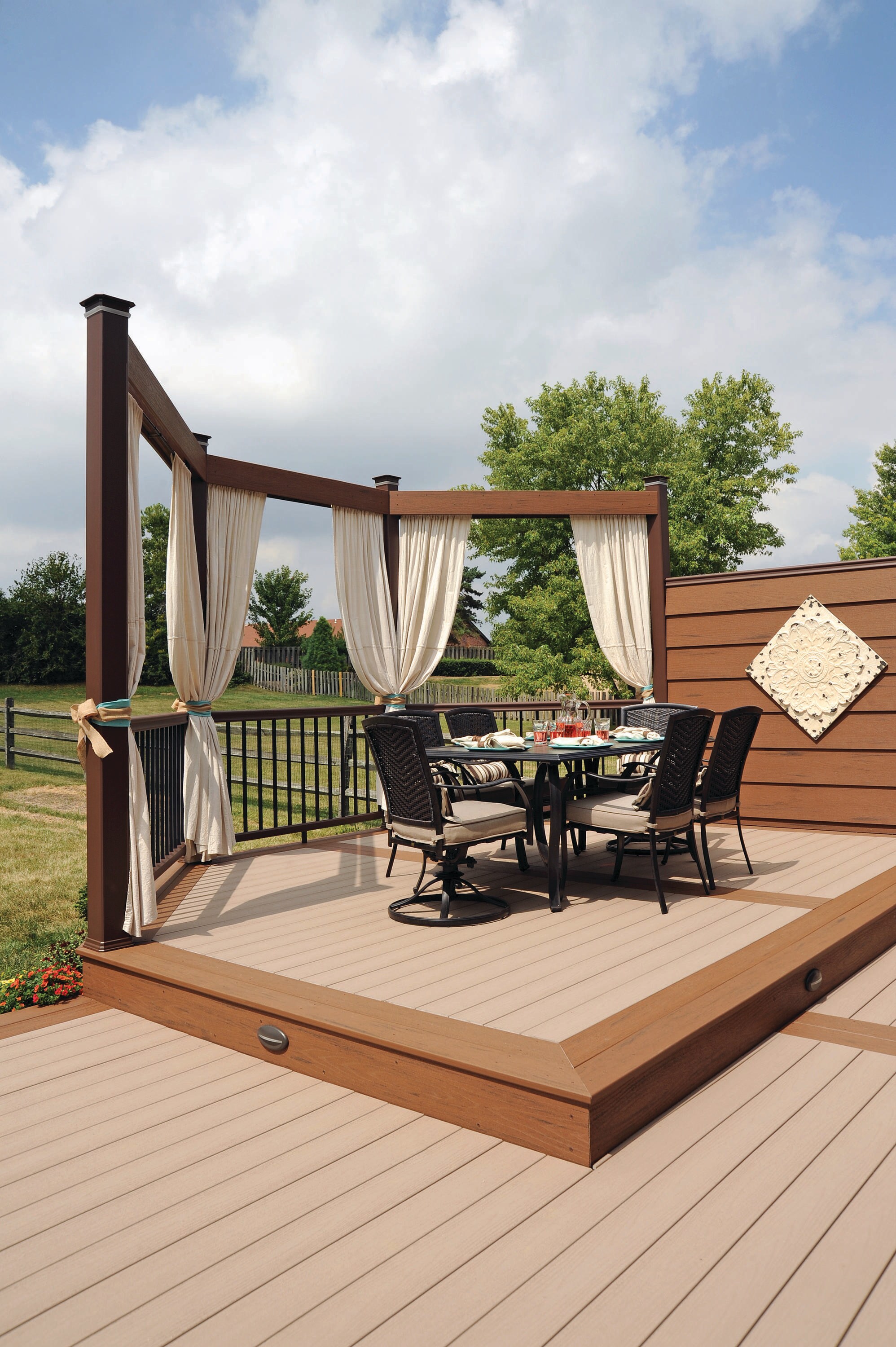 TimberTech Terrain 20-ft Sandy Birch Square Composite Deck Board In The ...