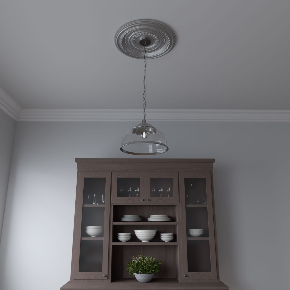 Ekena Millwork CMP19COBAL Ceiling-Medallions - View #9