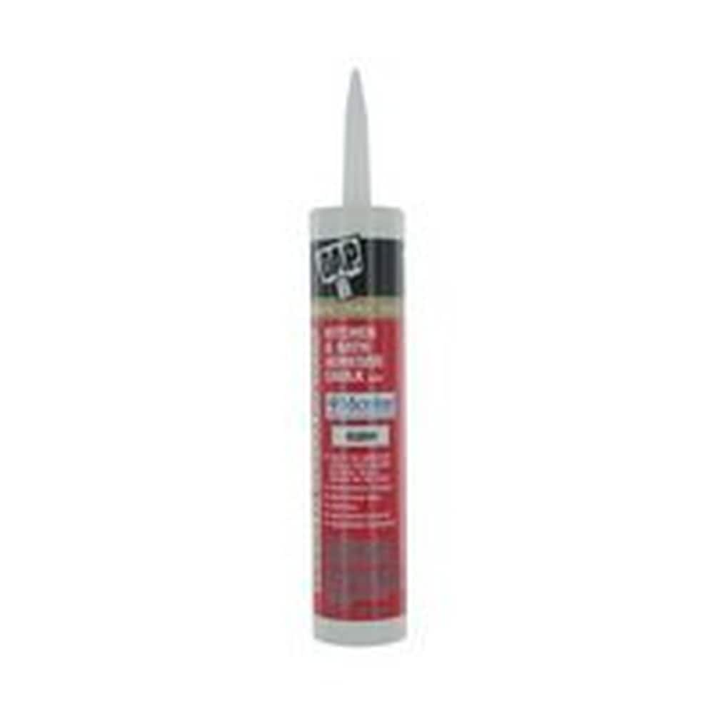 DAP KwikSeal Plus Clear Kitchen Bath Caulk with Microban Low VOC #18516-AA8D