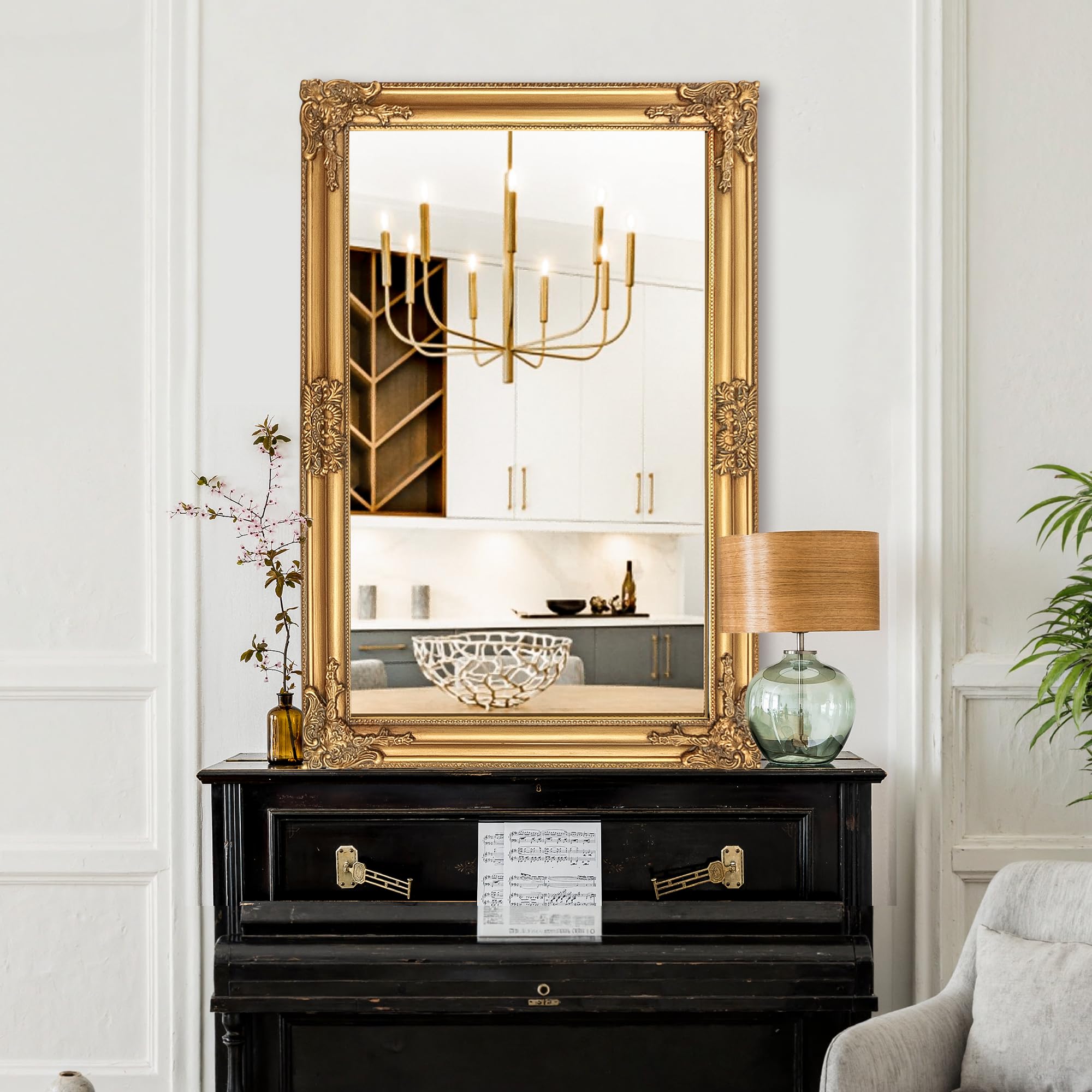 Aoibox LABMOG1B Framed-Bath-Mirrors - View #6