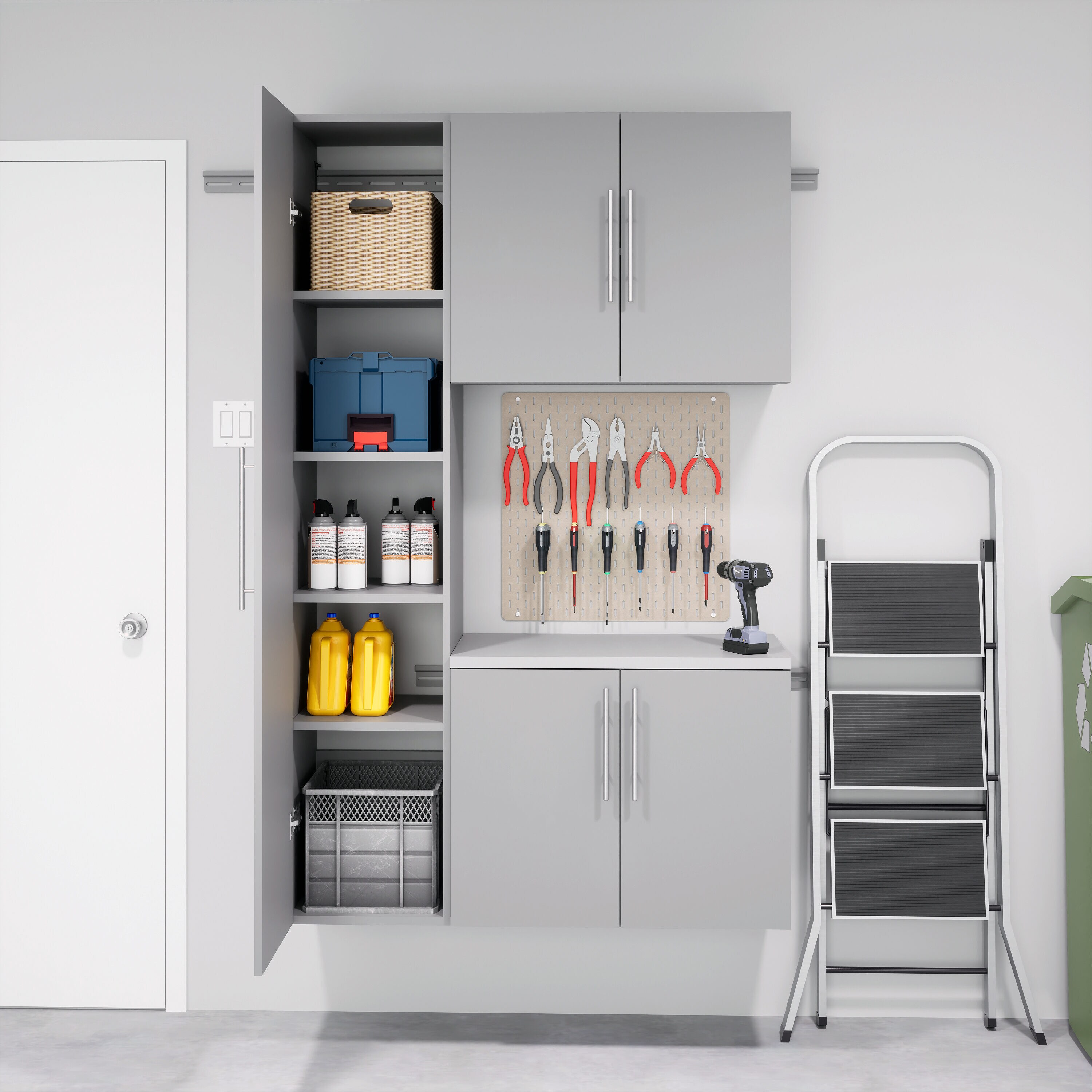 Prepac GSCW-0713-1 Garage-Cabinets - View #7