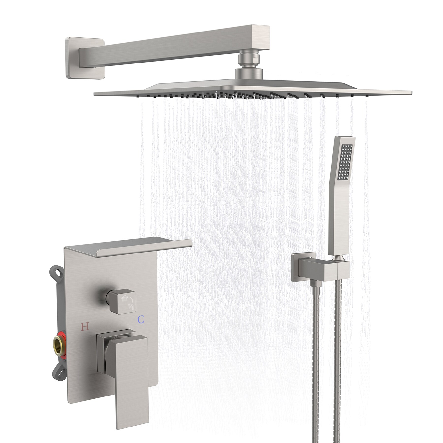 Topcraft TC-98102-10BN Showerhead-Bar-Panels - View #2