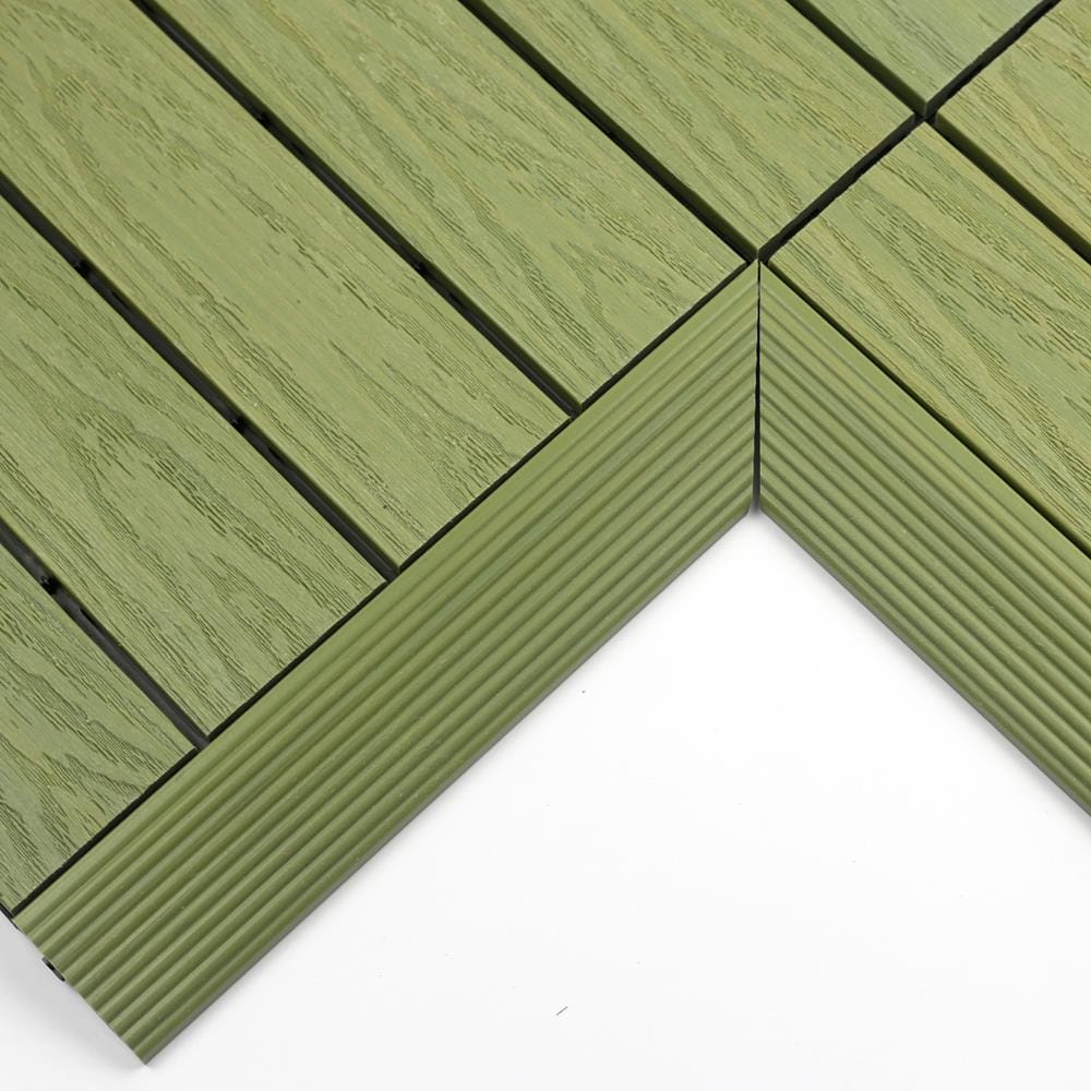 NewTechWood US-QD-IF-ZX-SG Deck-Tiles - View #2
