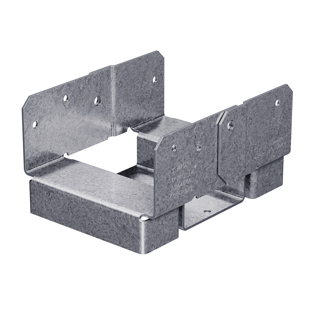 Simpson Strong-Tie ABA 4-in x 6-in ZMAX Wood to concrete Simpson Strong-Tie ABA 4-in x 6-in ZMAX Wood to concrete