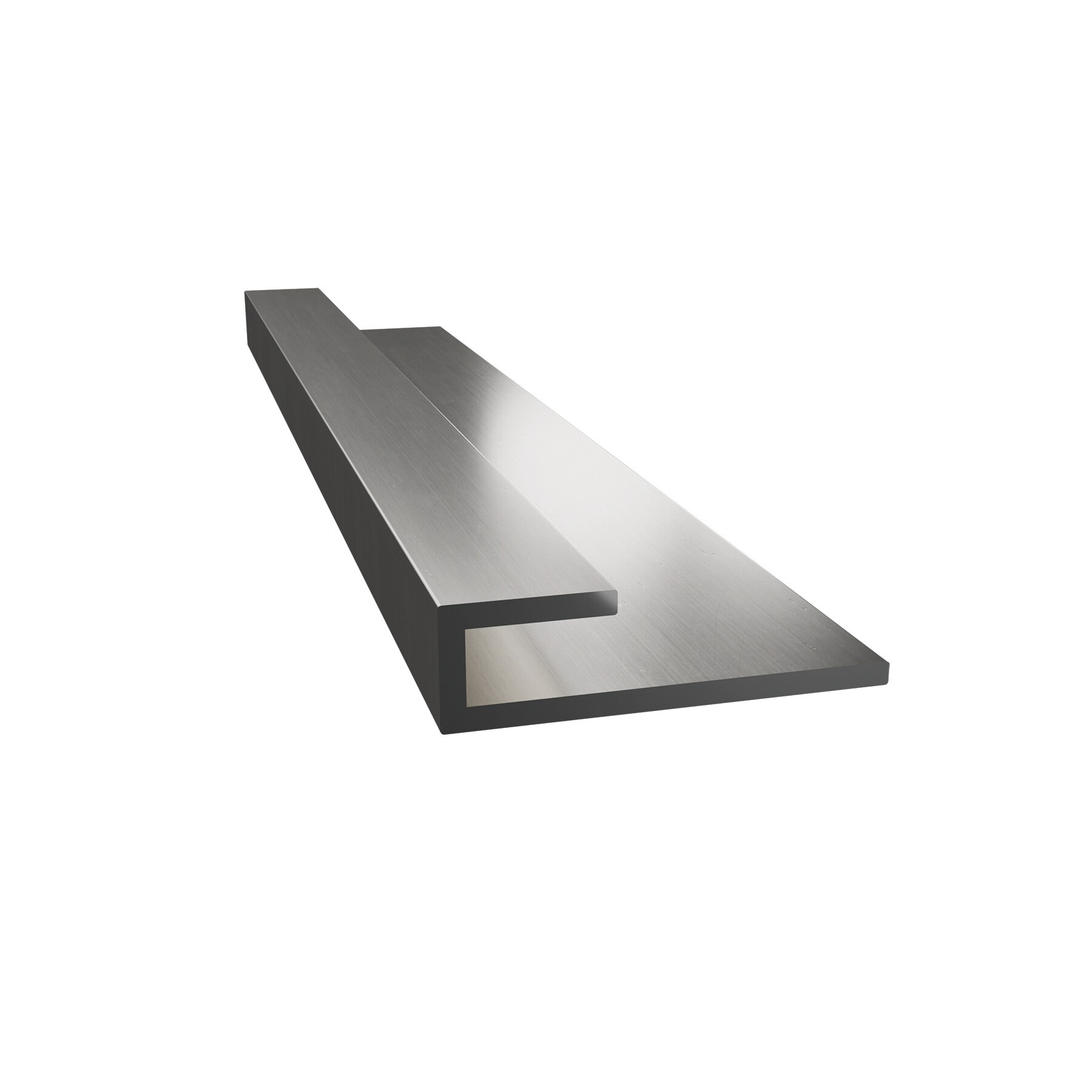 FlexStyle 60" x 36" x 80" White and Gray Block Shower Wall Surround with Brushed Nickel Trim