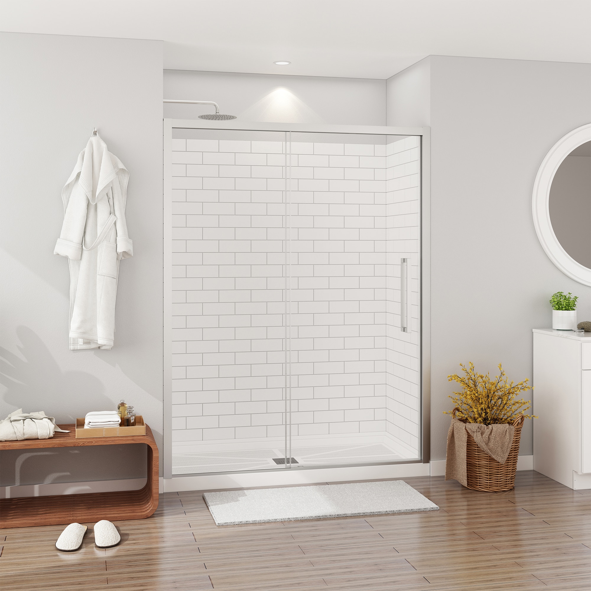CASAINC CABR1302BN20C15 Alcove-Shower-Kit - View #5