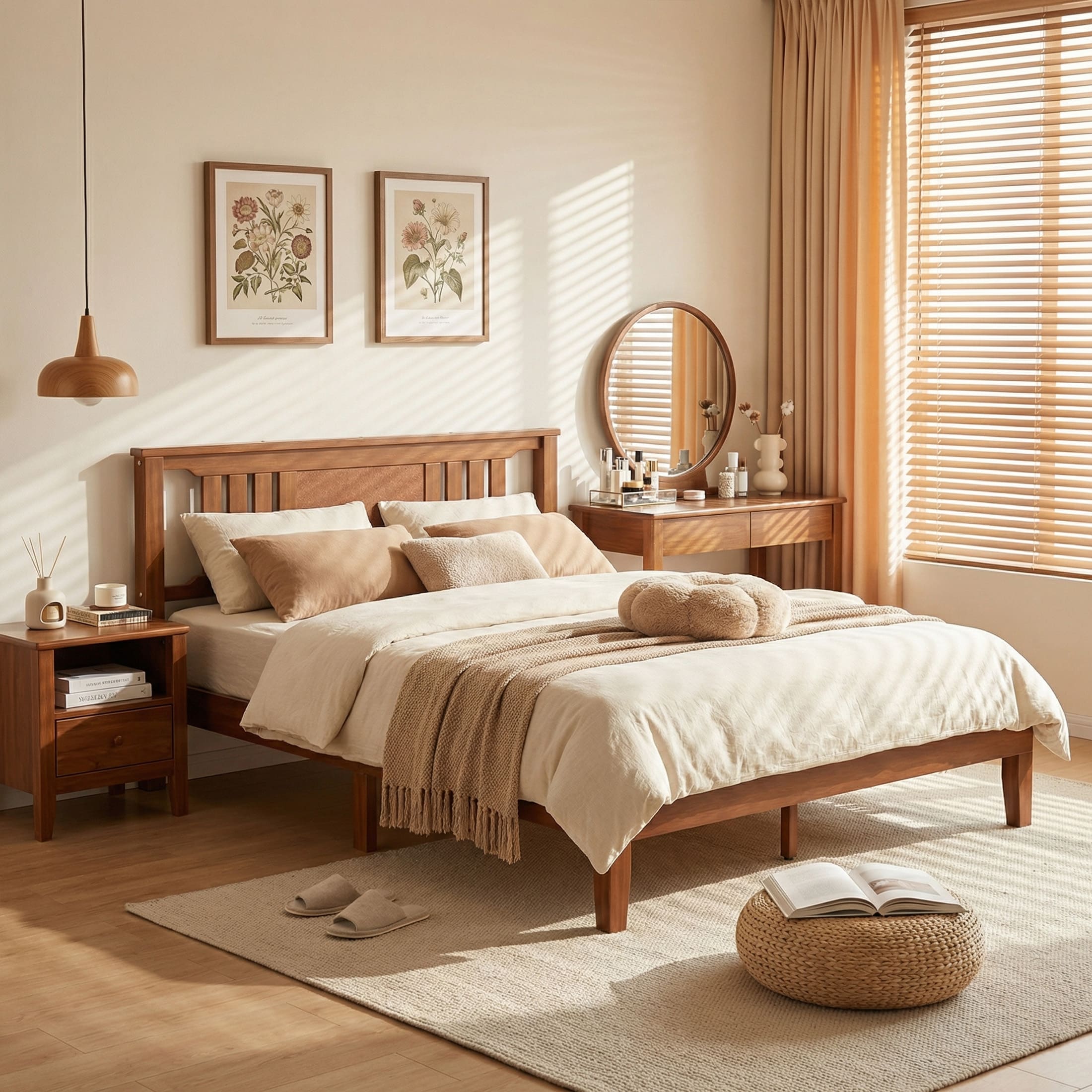 Sweetcrispy L-FD-BMC18CT-QDBN beds - View #2