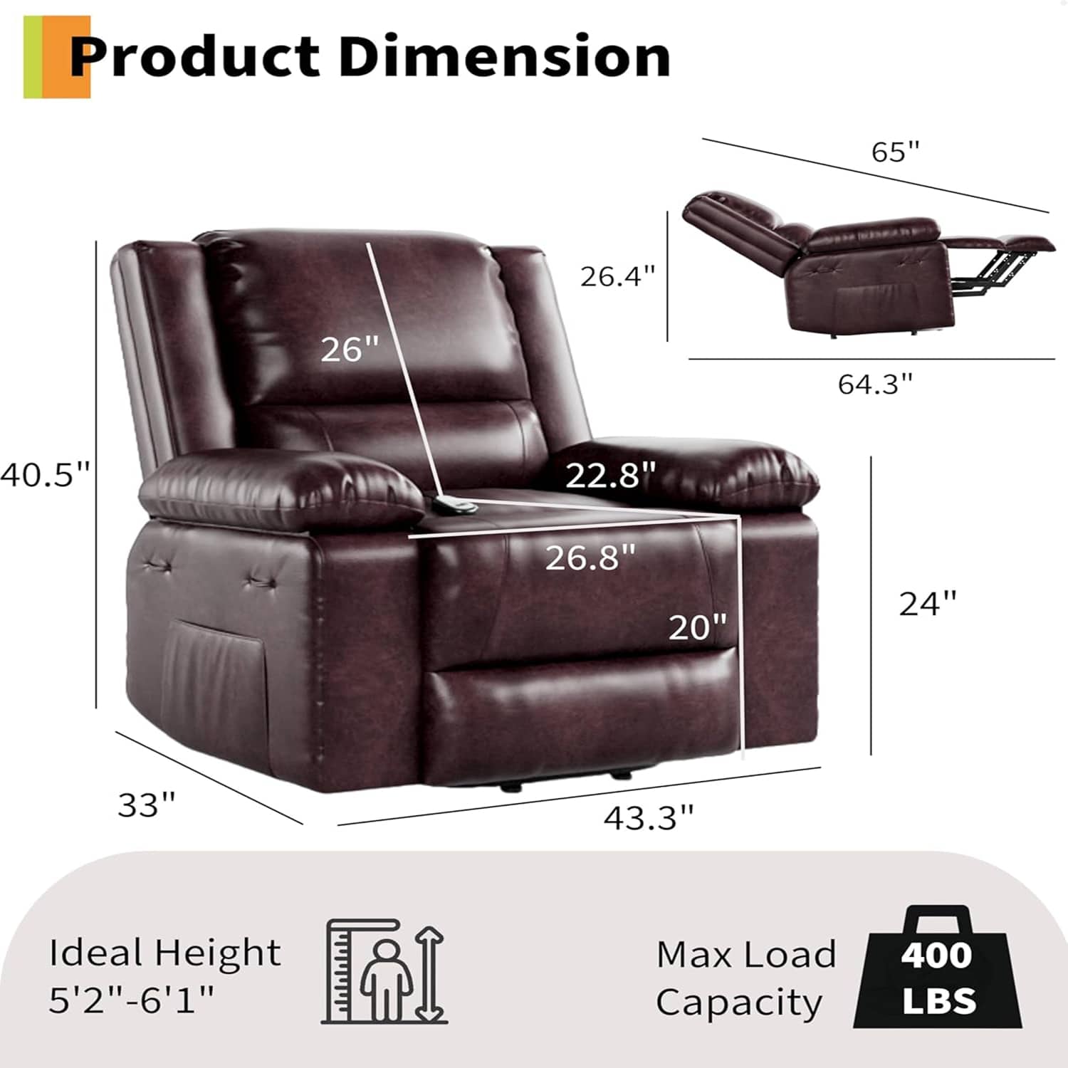 Qeetex LSHQPHK-34M9KUUE recliners - View #2