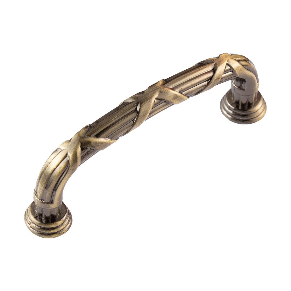 Utopia Alley HW443AB-10 HW443XXX Antique Brass Rectangular Classic Cabinet Knob