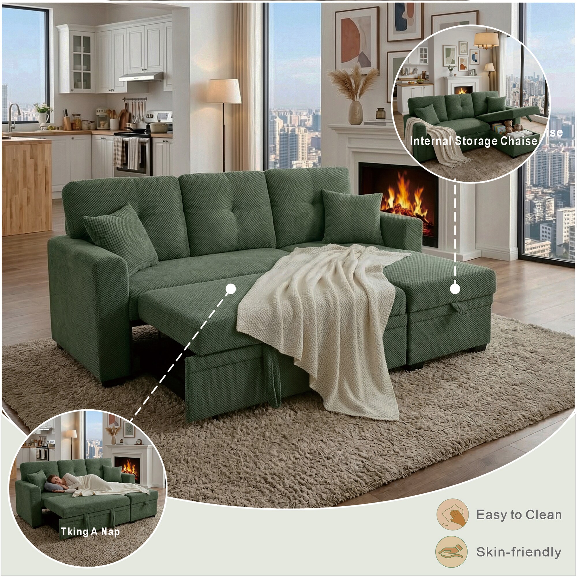 Vynxaria LS0515-W5568S00041 Sofas-Loveseats - View #3