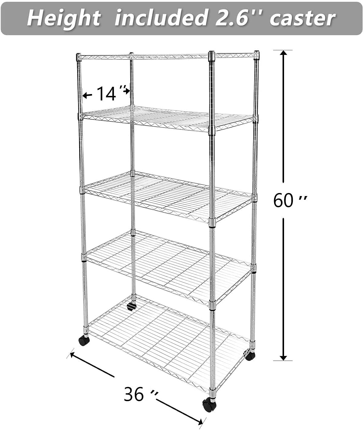 Miki Shinly DHS-0044-47QI Free-Standing-Shelving - View #4