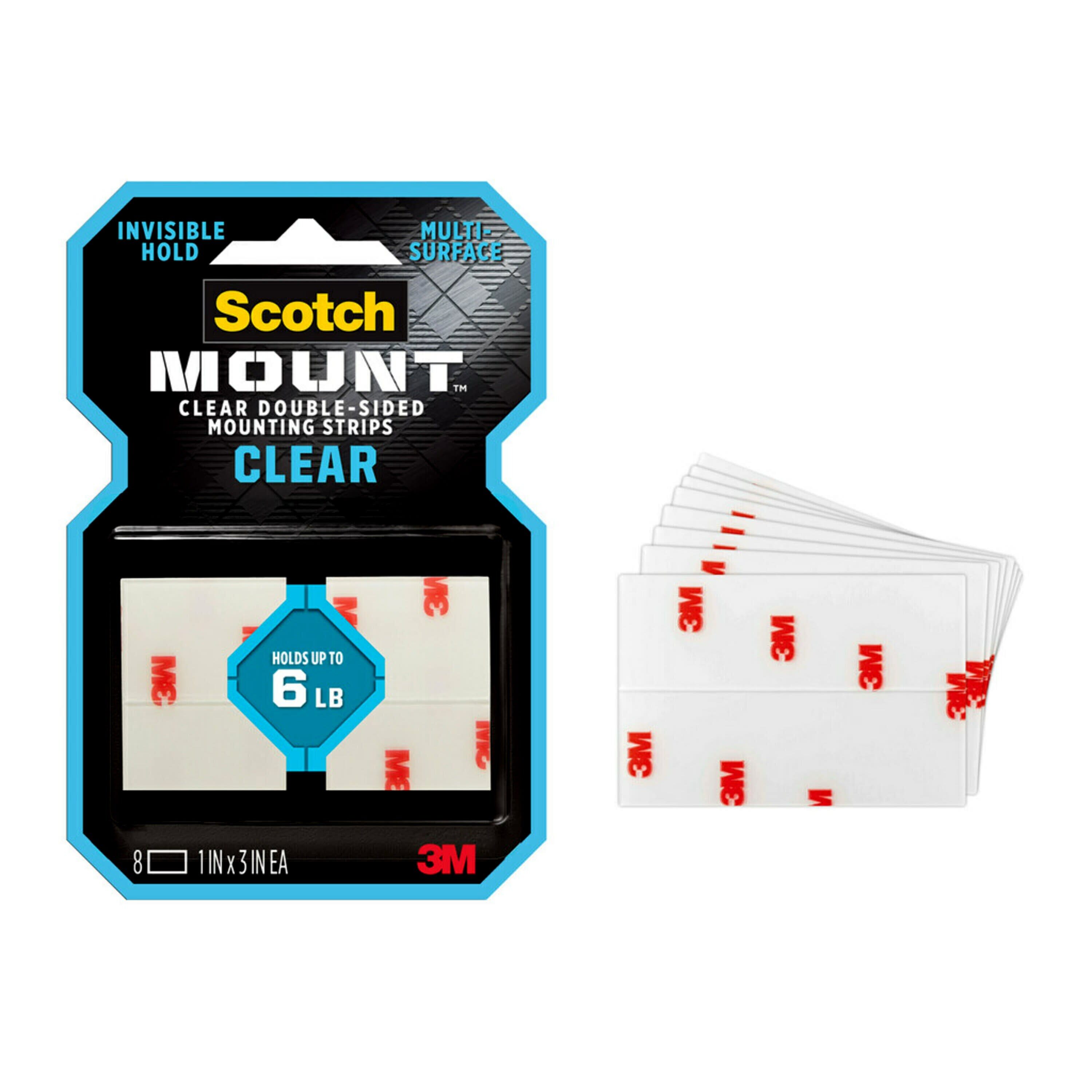 Scotch-Mount Extreme Double-Sided Mounting Tapes 1-in x 33.33-ft