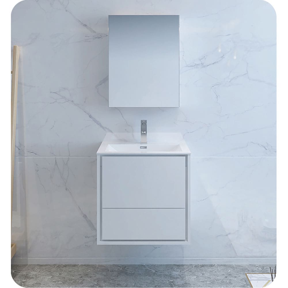 Fresca FCB9230WH-I Bath-Vanity-Combo - View #9