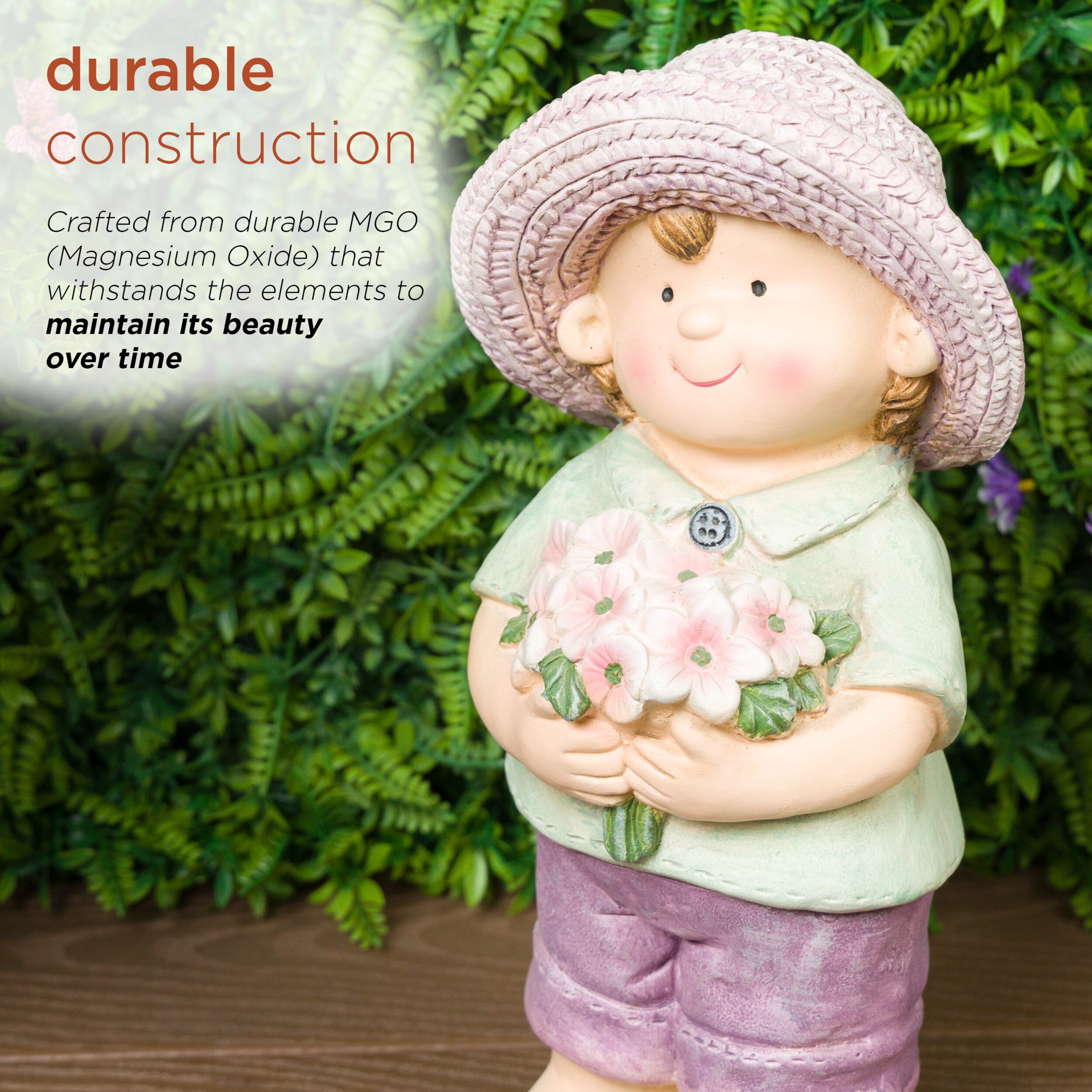 Alpine Corporation QWR1458 Garden-Statue - View #6
