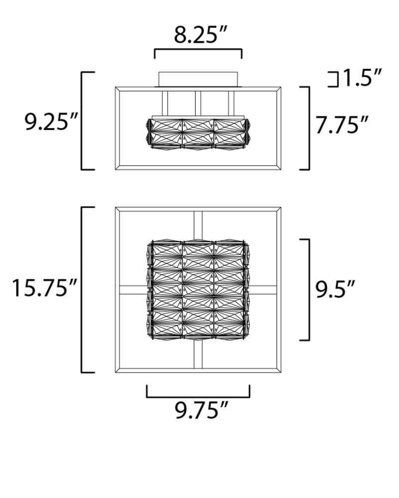ET2 E23300-20BK flushmounts - View #5