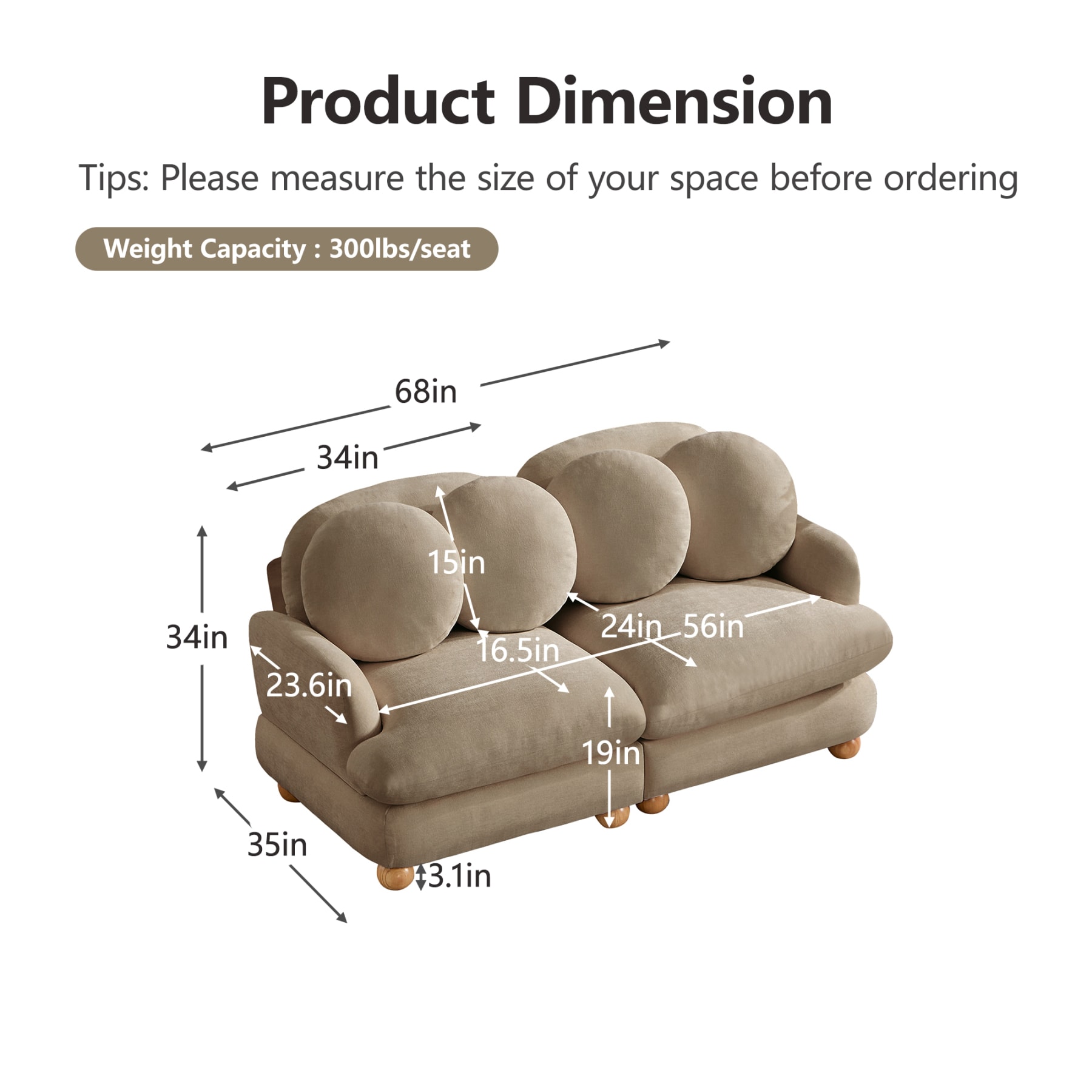 CHITA SOFA206  - View #4