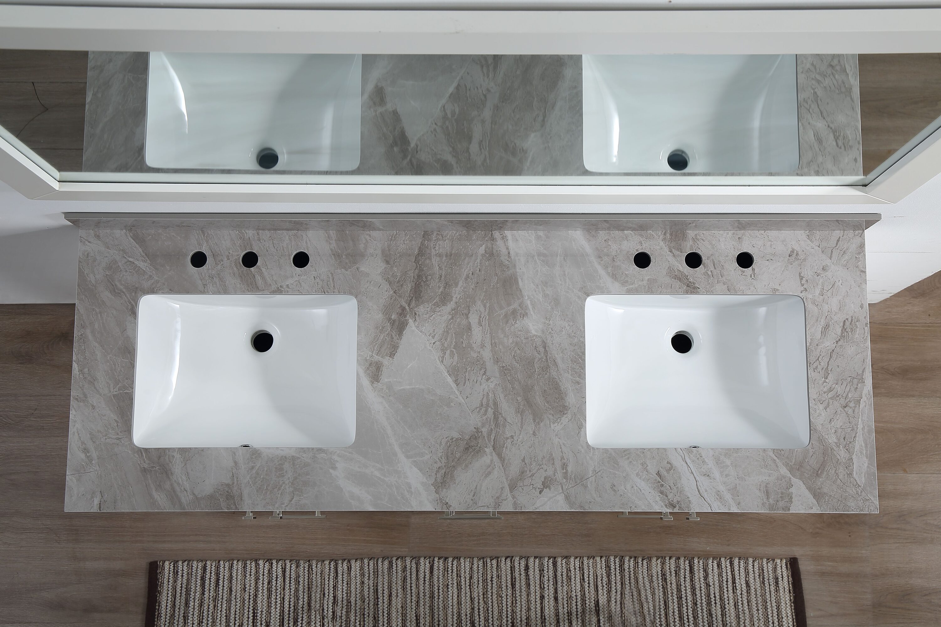 HomLux BD-PVTIG61DB Vanity-Tops - View #2