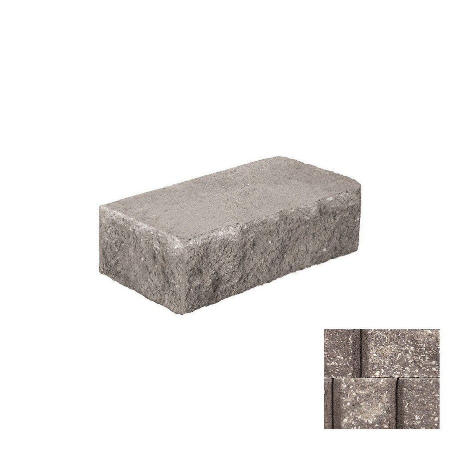 Belgard 16251345 6-in H x 18-in L x 9-in D Oxford Concrete Retaining Wall Block