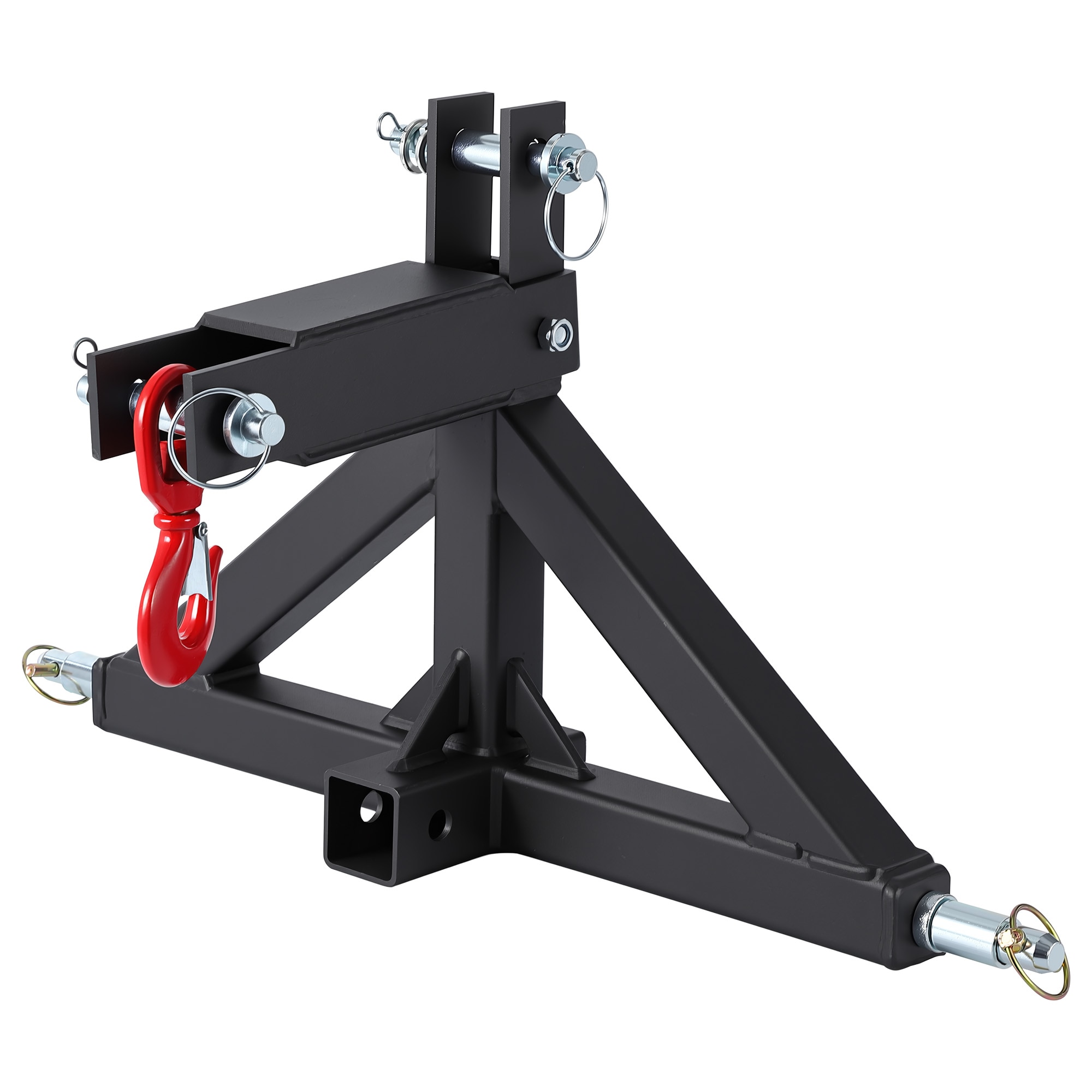 Garvee - Heavy Duty 3 Point Hitch Receiver 2 Inch with Quick Drawbar Adapter and Towing Hook Comp...