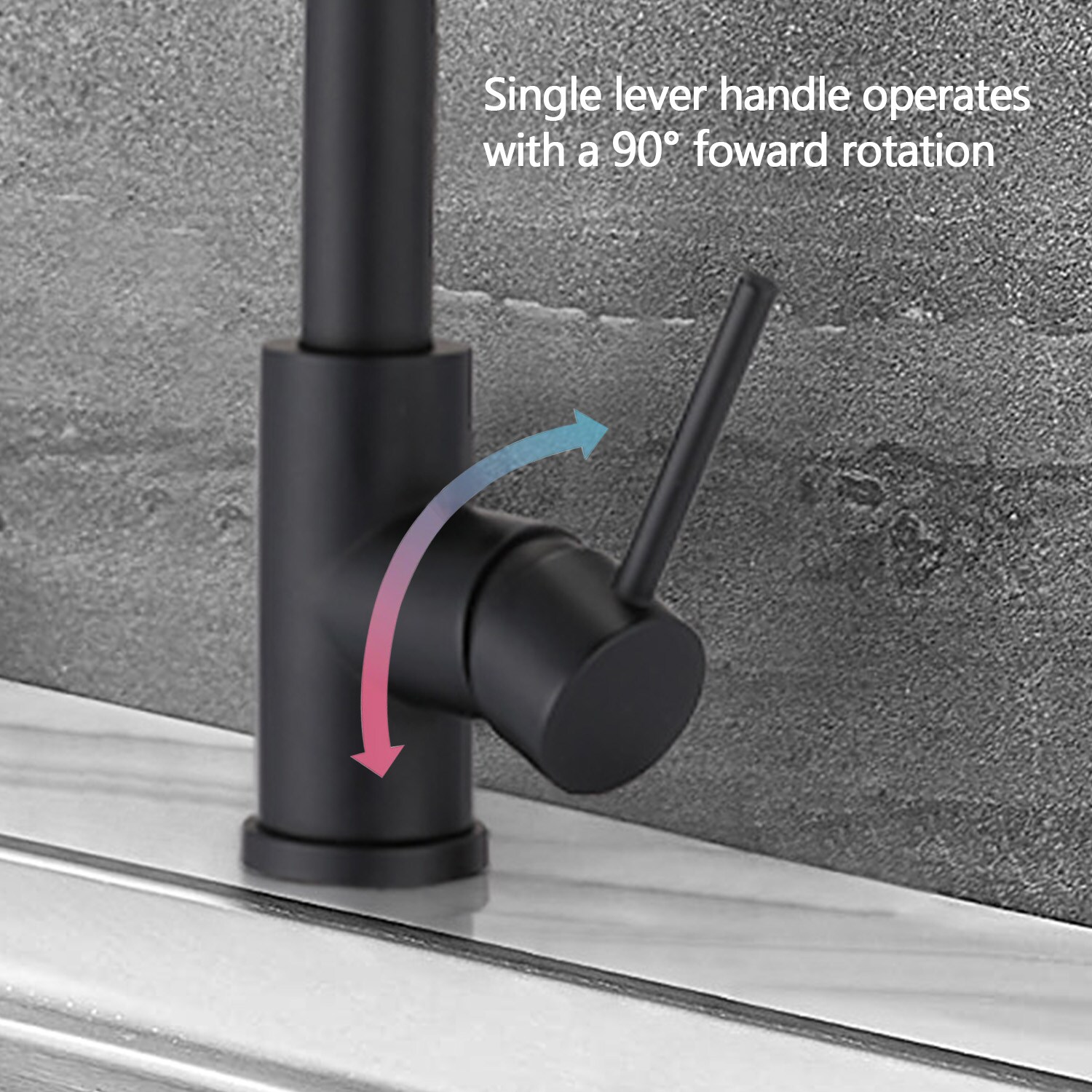LOVMOR SF-J-JYBB412MB Kitchen-Faucets - View #6